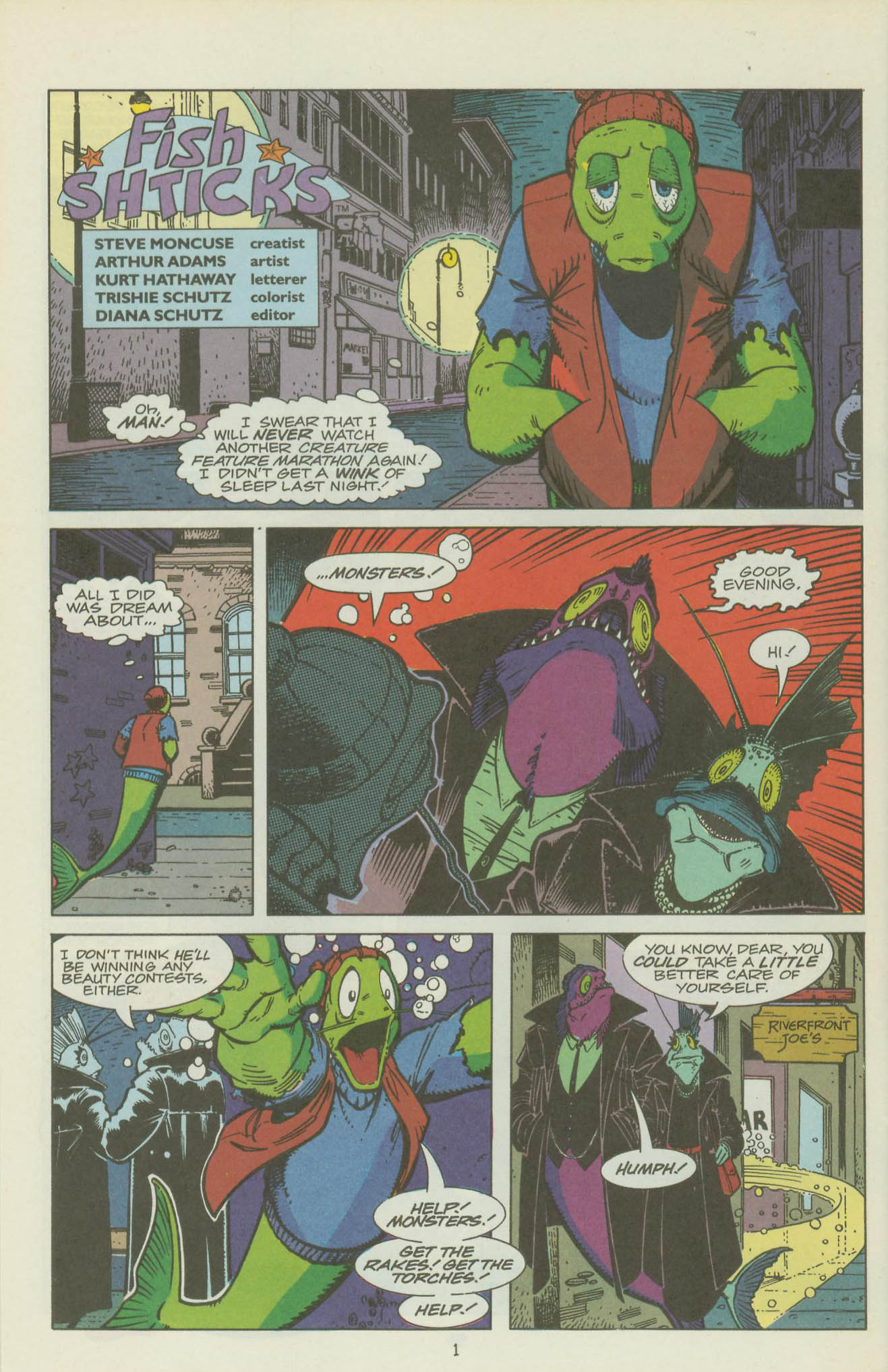 Read online The Fish Police comic -  Issue #17 - 29