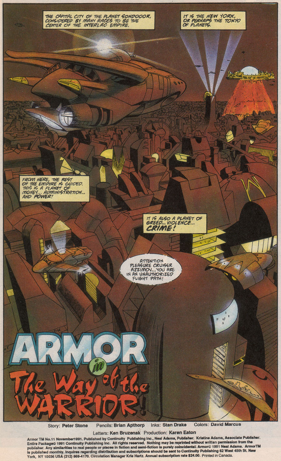 Read online Armor comic -  Issue #11 - 3