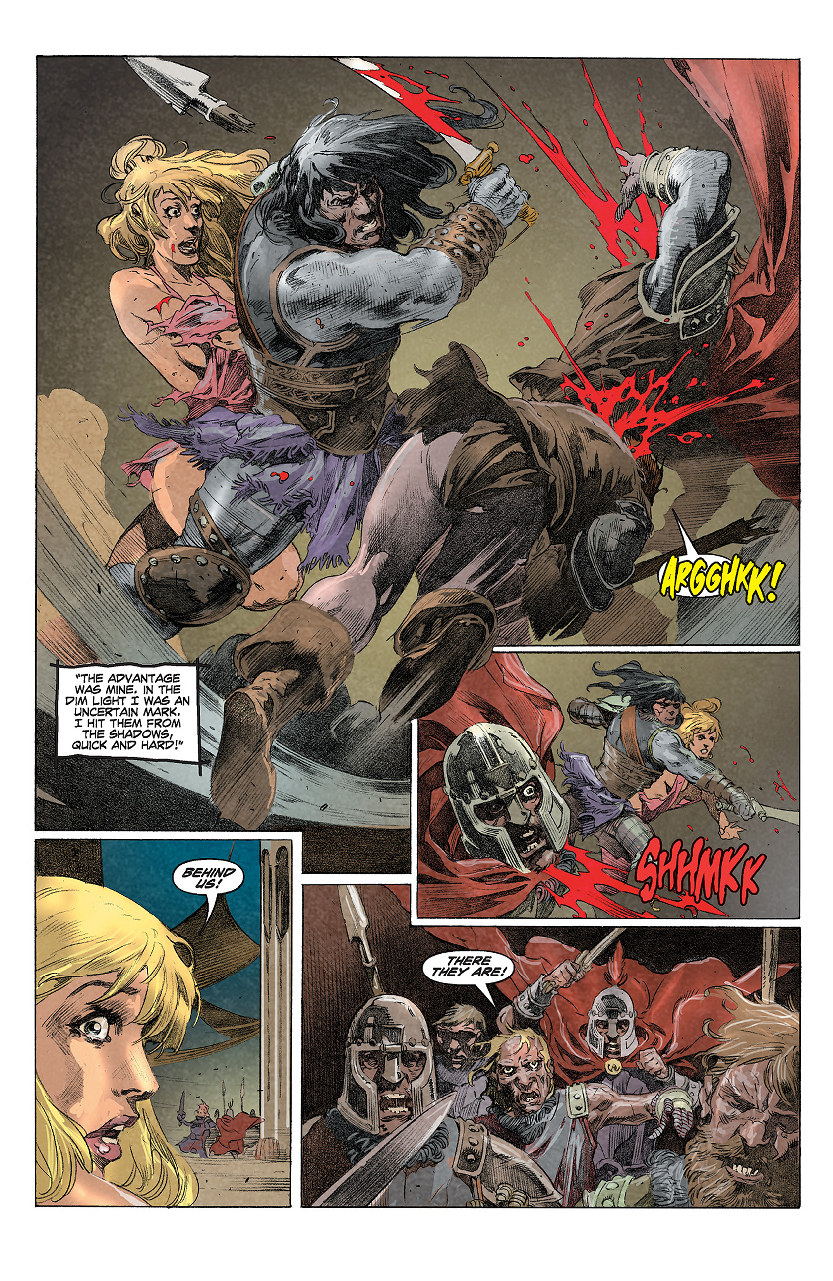 Read online King Conan: The Hour of the Dragon comic -  Issue #5 - 17