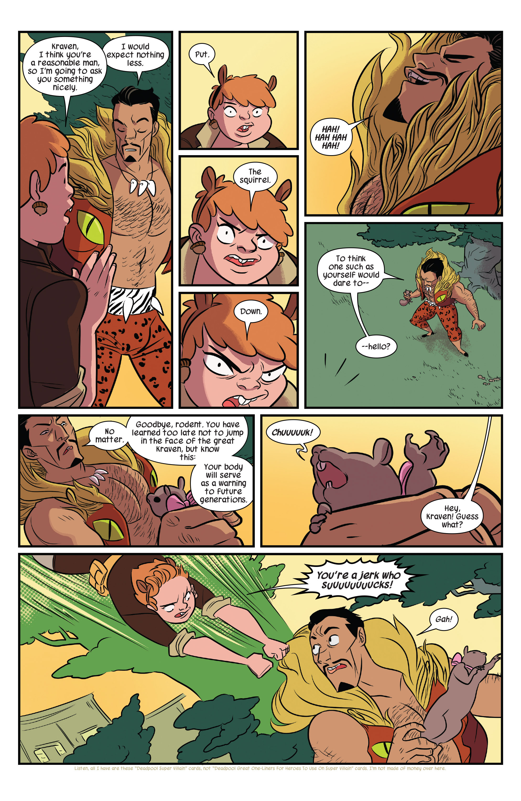 Read online The Unbeatable Squirrel Girl comic -  Issue #1 - 12