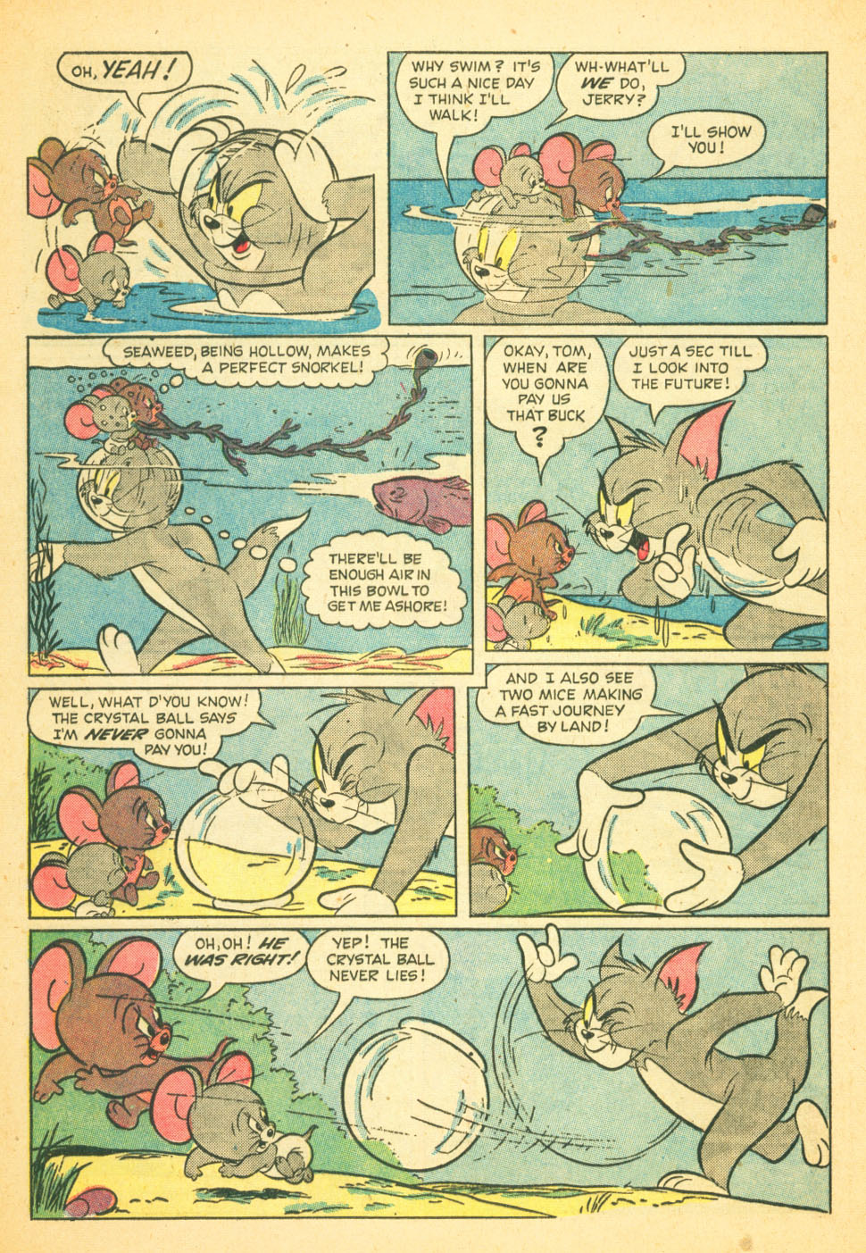 Read online Tom & Jerry Comics comic -  Issue #143 - 12