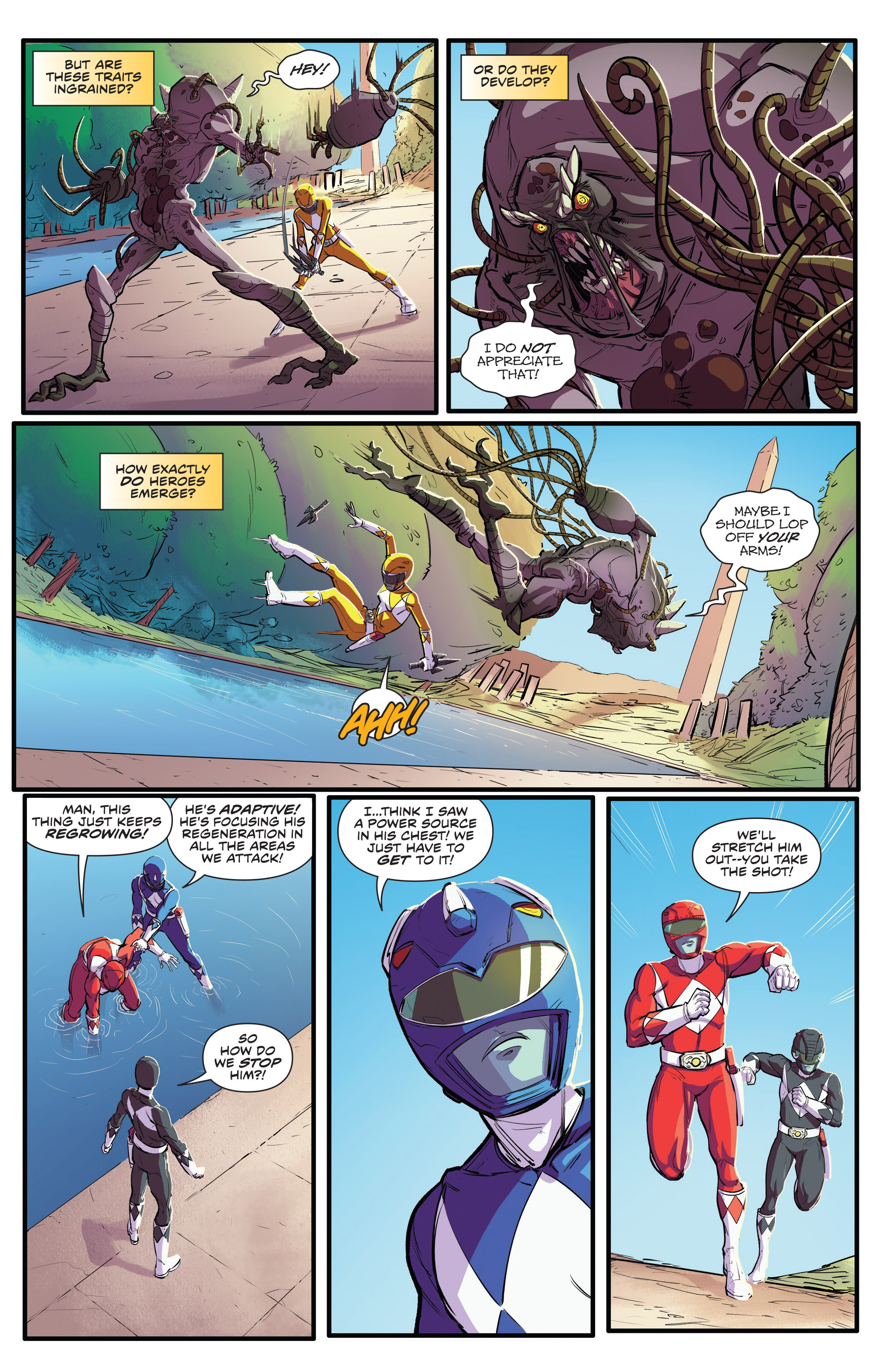 Read online Mighty Morphin Power Rangers comic -  Issue #10 - 4