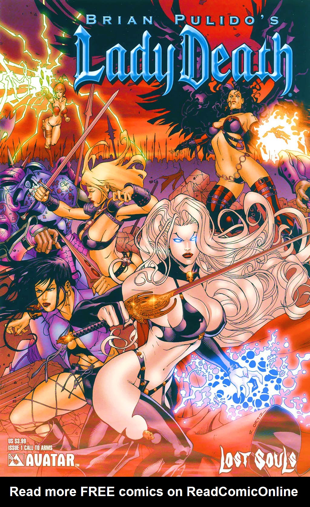 Read online Brian Pulido's Lady Death: Lost Souls comic -  Issue #1 - 9