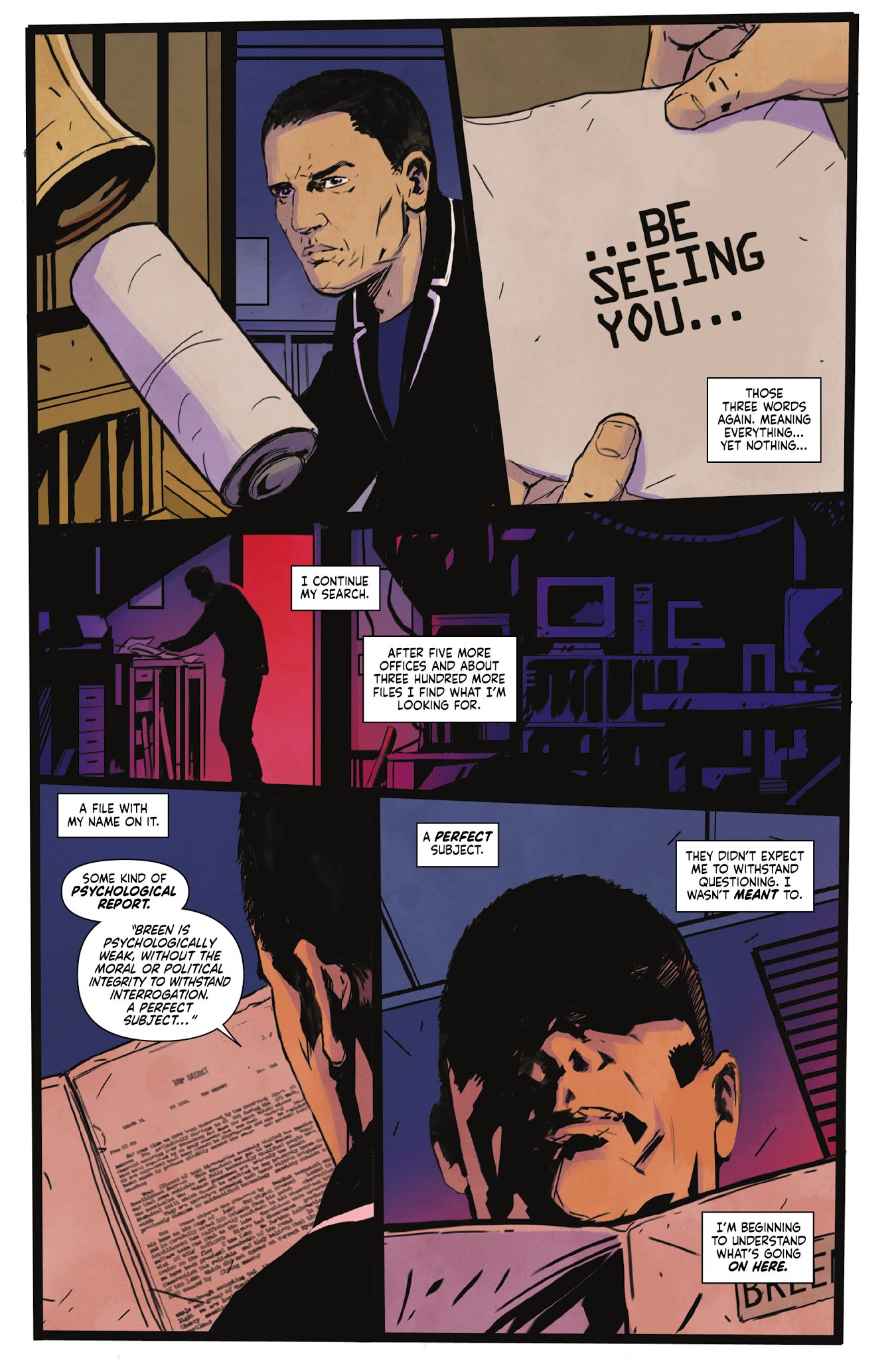 Read online The Prisoner (2018) comic -  Issue #3 - 23