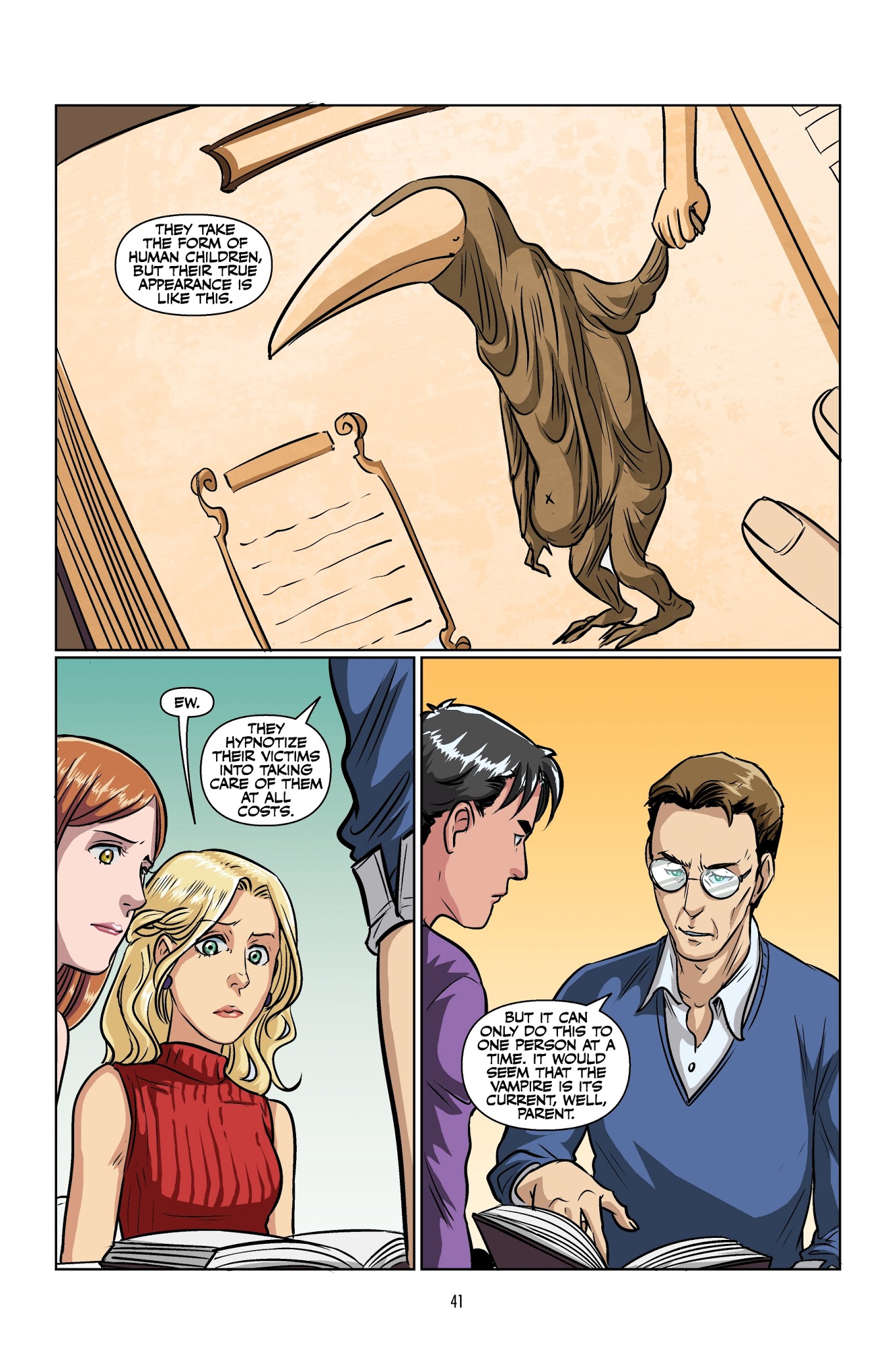 Read online Buffy: The High School Years–Parental Parasite comic -  Issue # TPB - 43