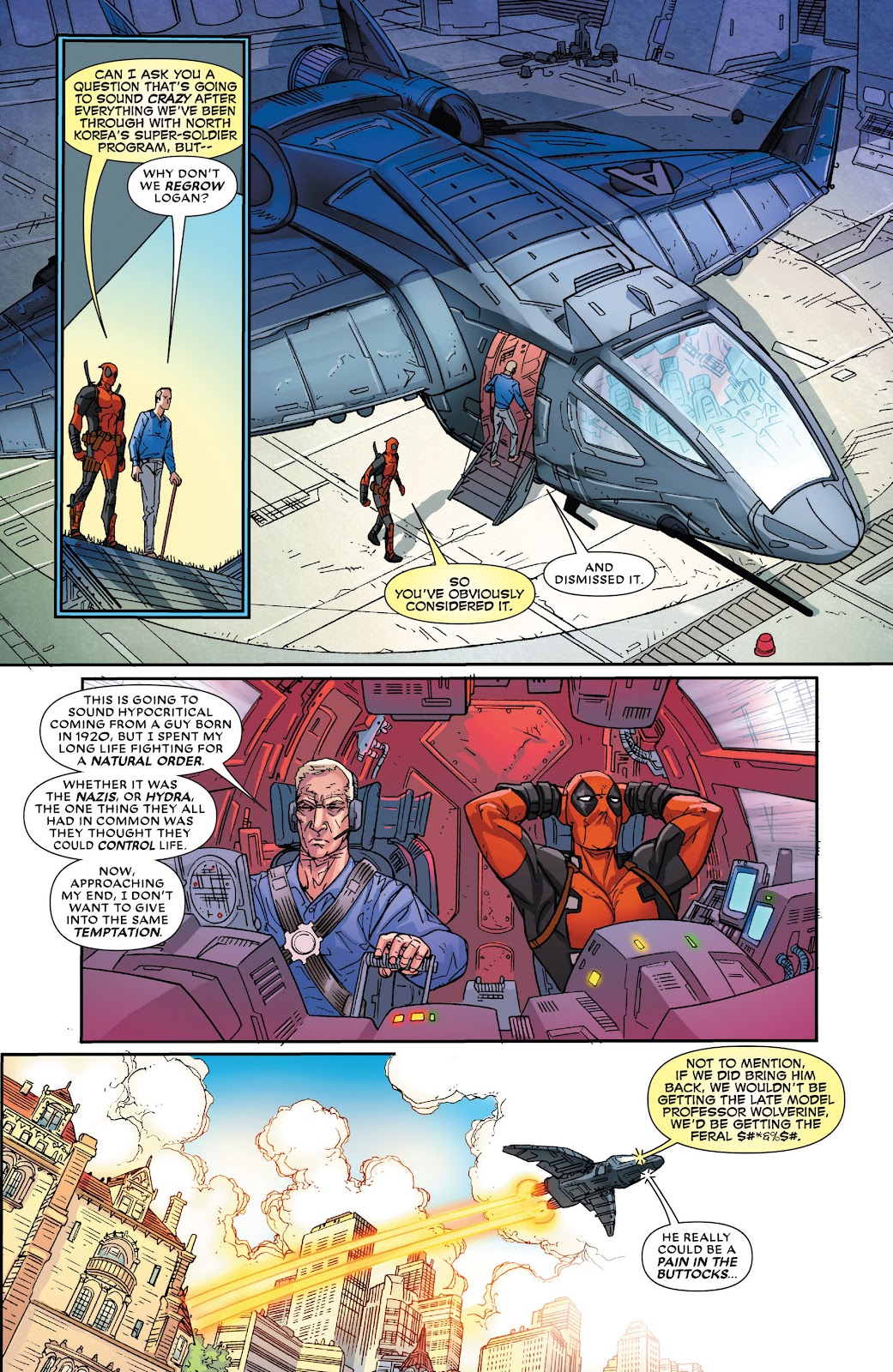 Death of Wolverine: Deadpool & Captain America issue Full - Page 7