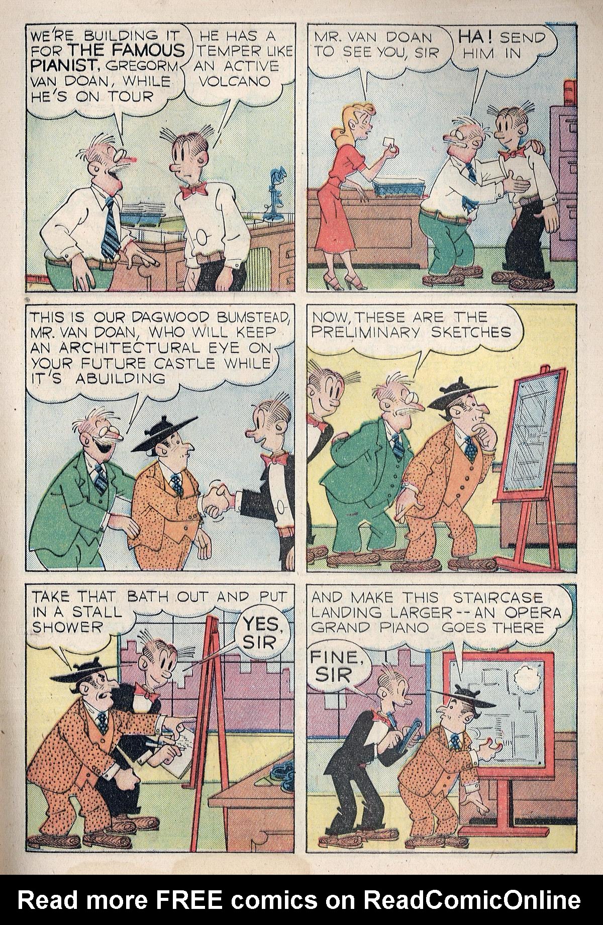 Read online Blondie Comics (1947) comic -  Issue #13 - 7