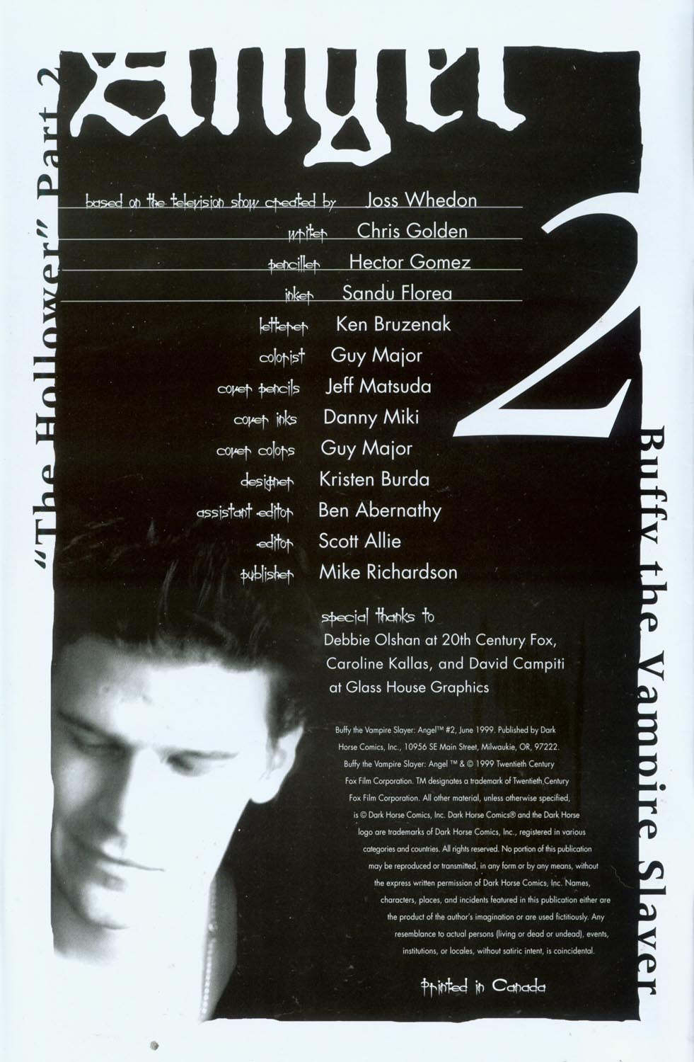 Read online Buffy the Vampire Slayer: Angel comic -  Issue #2 - 2