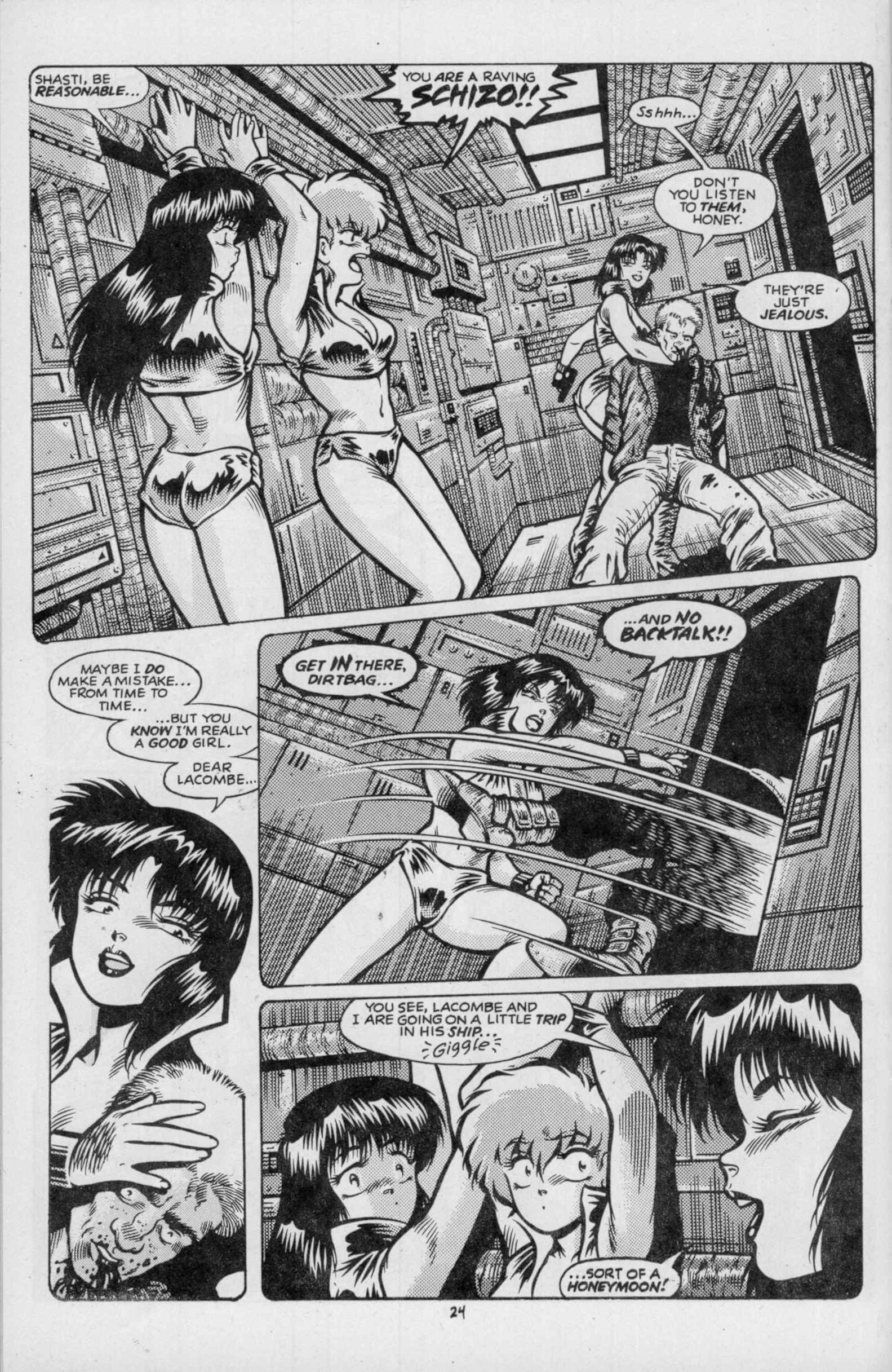 Read online Dirty Pair II comic -  Issue #4 - 26