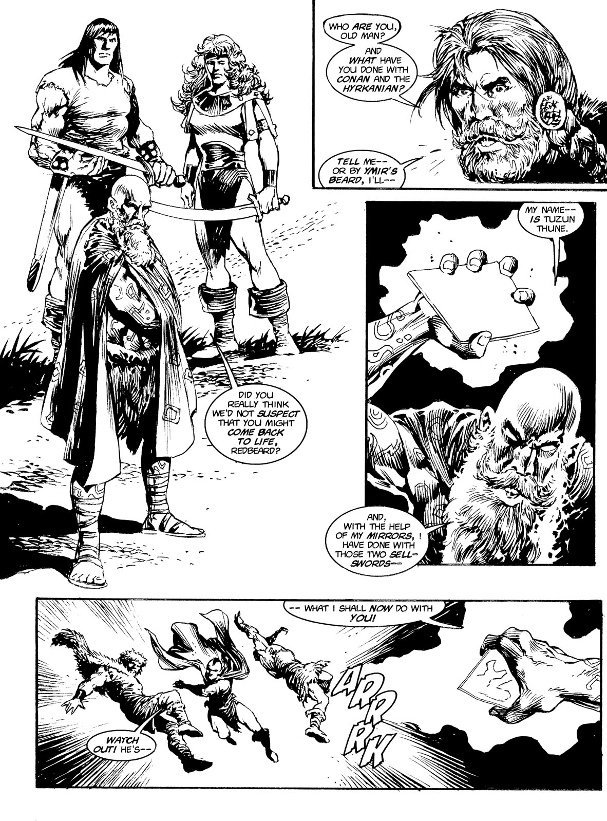 Read online The Savage Sword Of Conan comic -  Issue #231 - 22