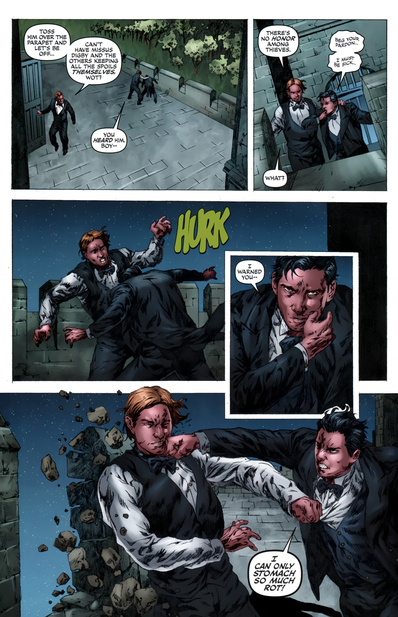 Read online Sherlock Holmes: Year One comic -  Issue #1 - 19