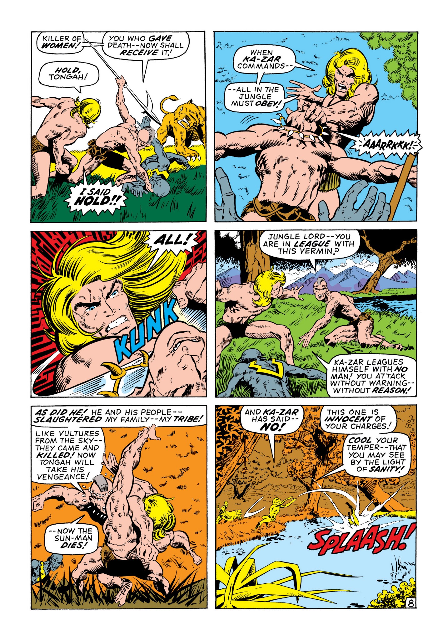 Read online Marvel Masterworks: Ka-Zar comic -  Issue # TPB 1 (Part 1) - 60
