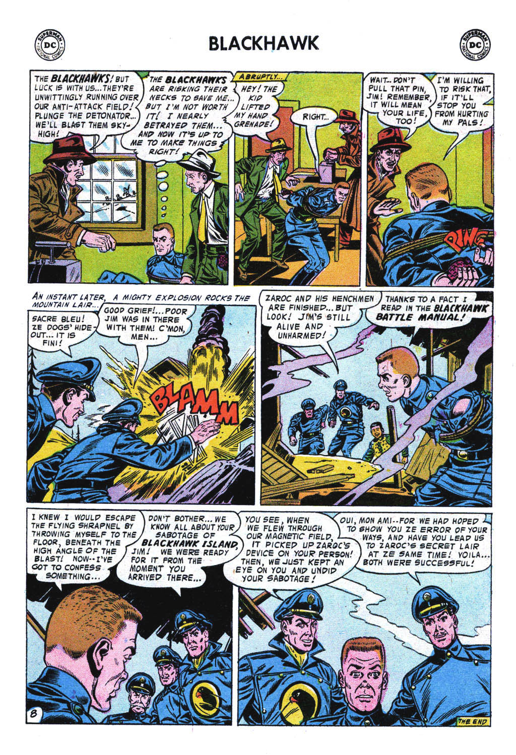 Read online Blackhawk (1957) comic -  Issue #112 - 33
