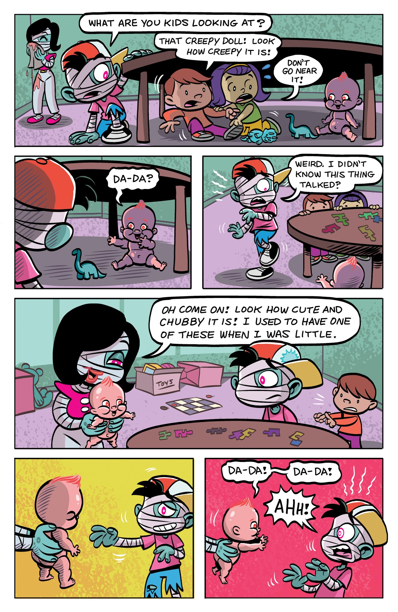 Read online Wrapped Up comic -  Issue #5 - 7
