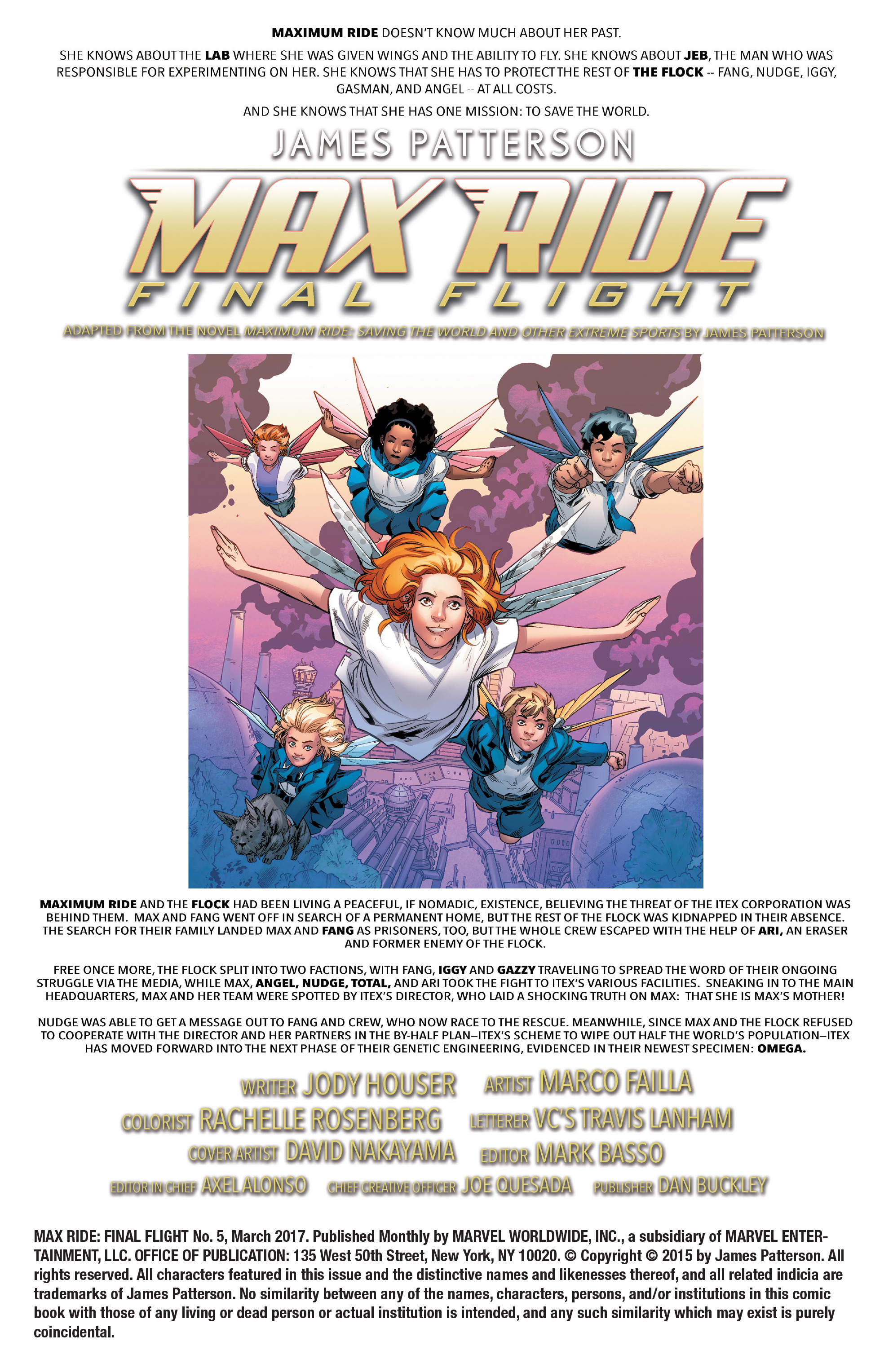 Read online Max Ride: Final Flight comic -  Issue #5 - 2