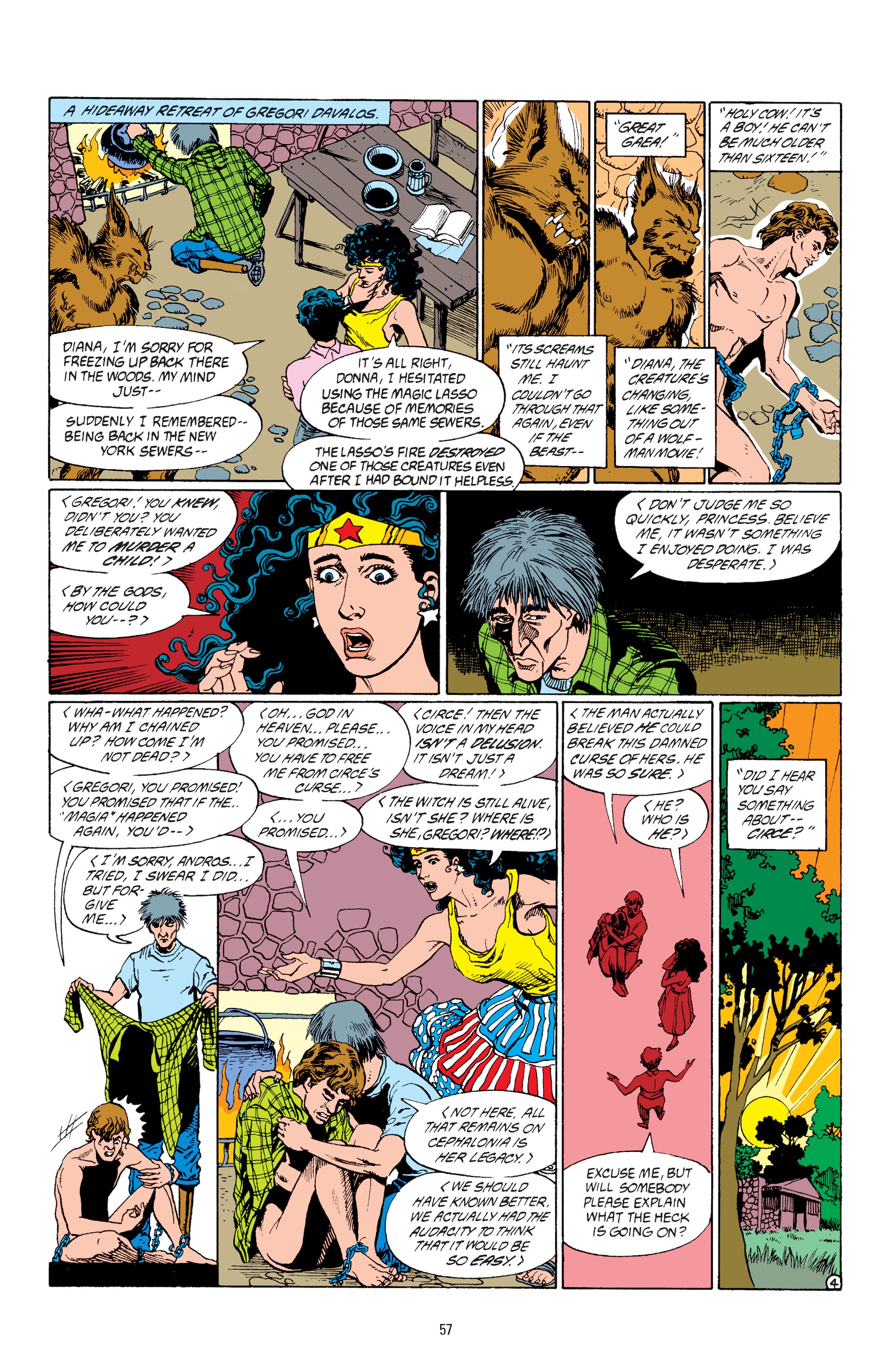 Read online Wonder Woman By George Pérez comic -  Issue # TPB 5 (Part 1) - 56