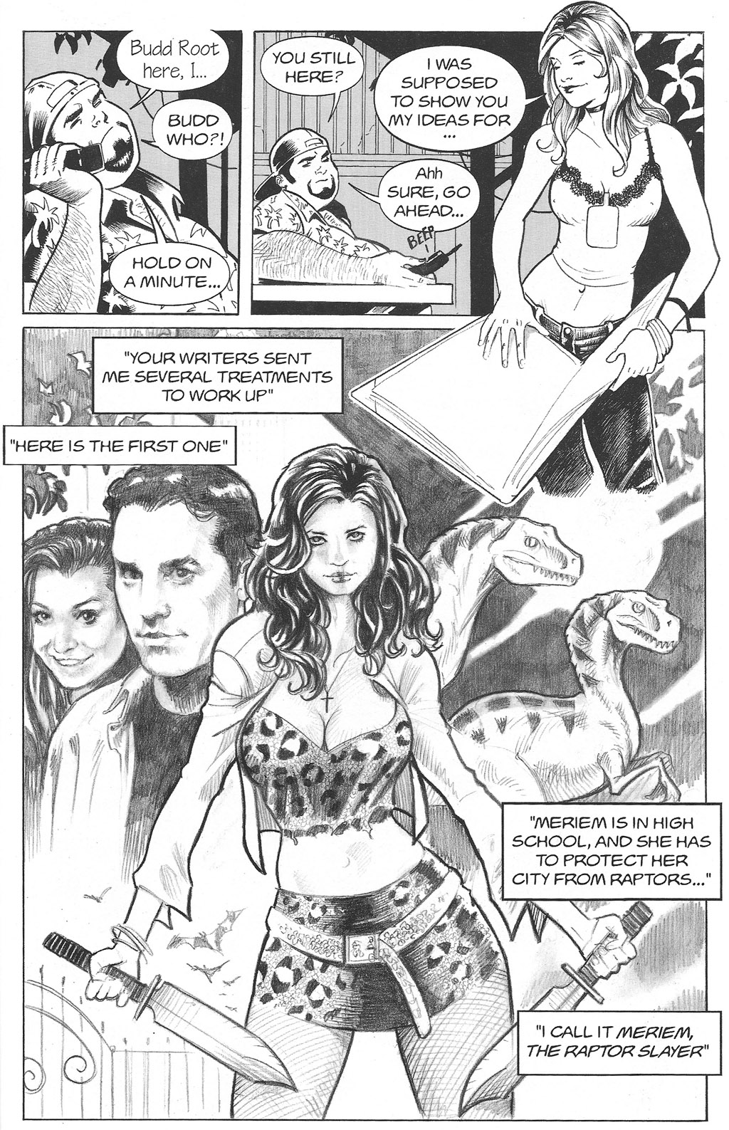 Read online Cavewoman: The Movie comic -  Issue # Full - 18