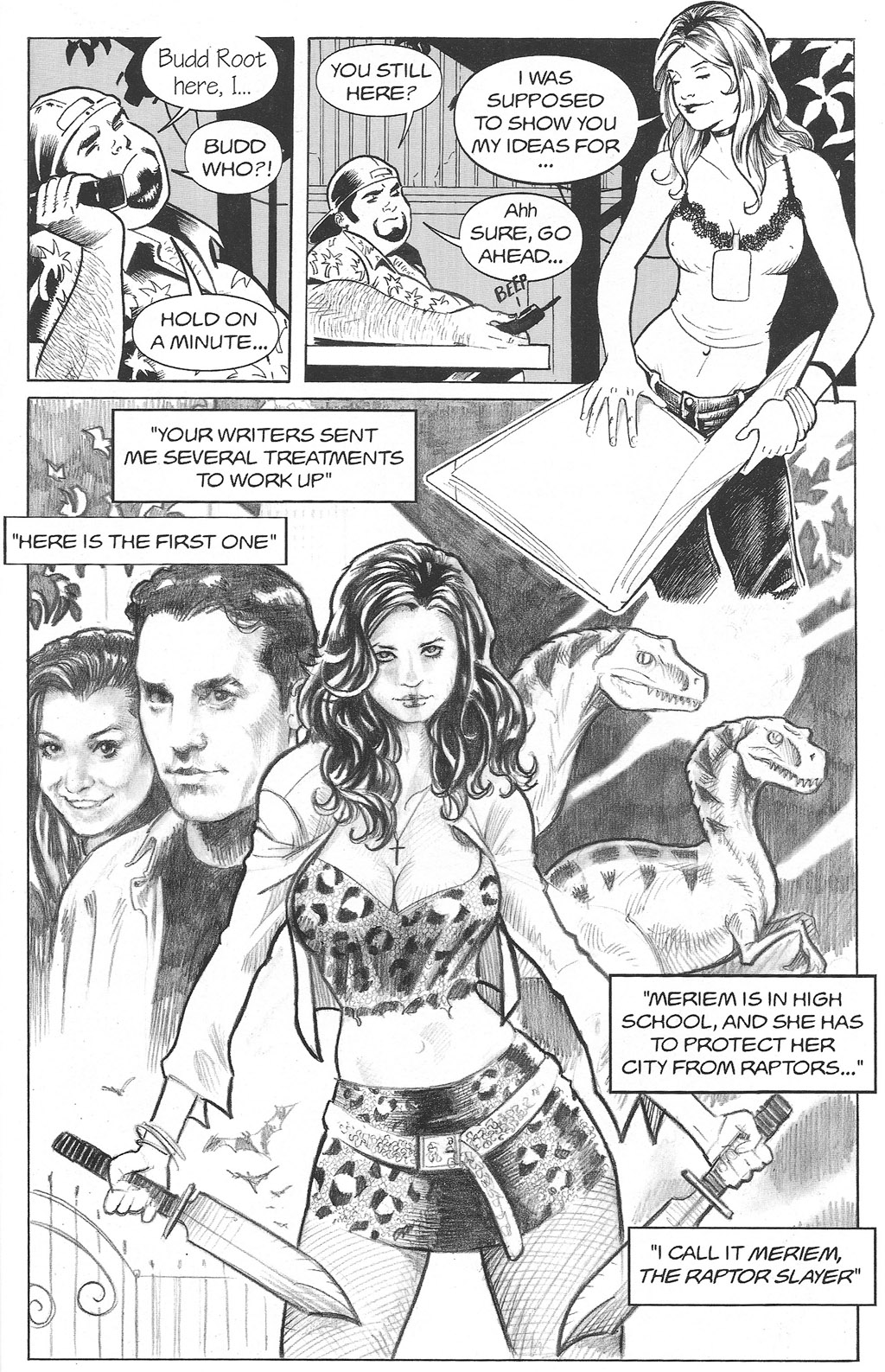 Read online Cavewoman: The Movie comic -  Issue # Full - 18