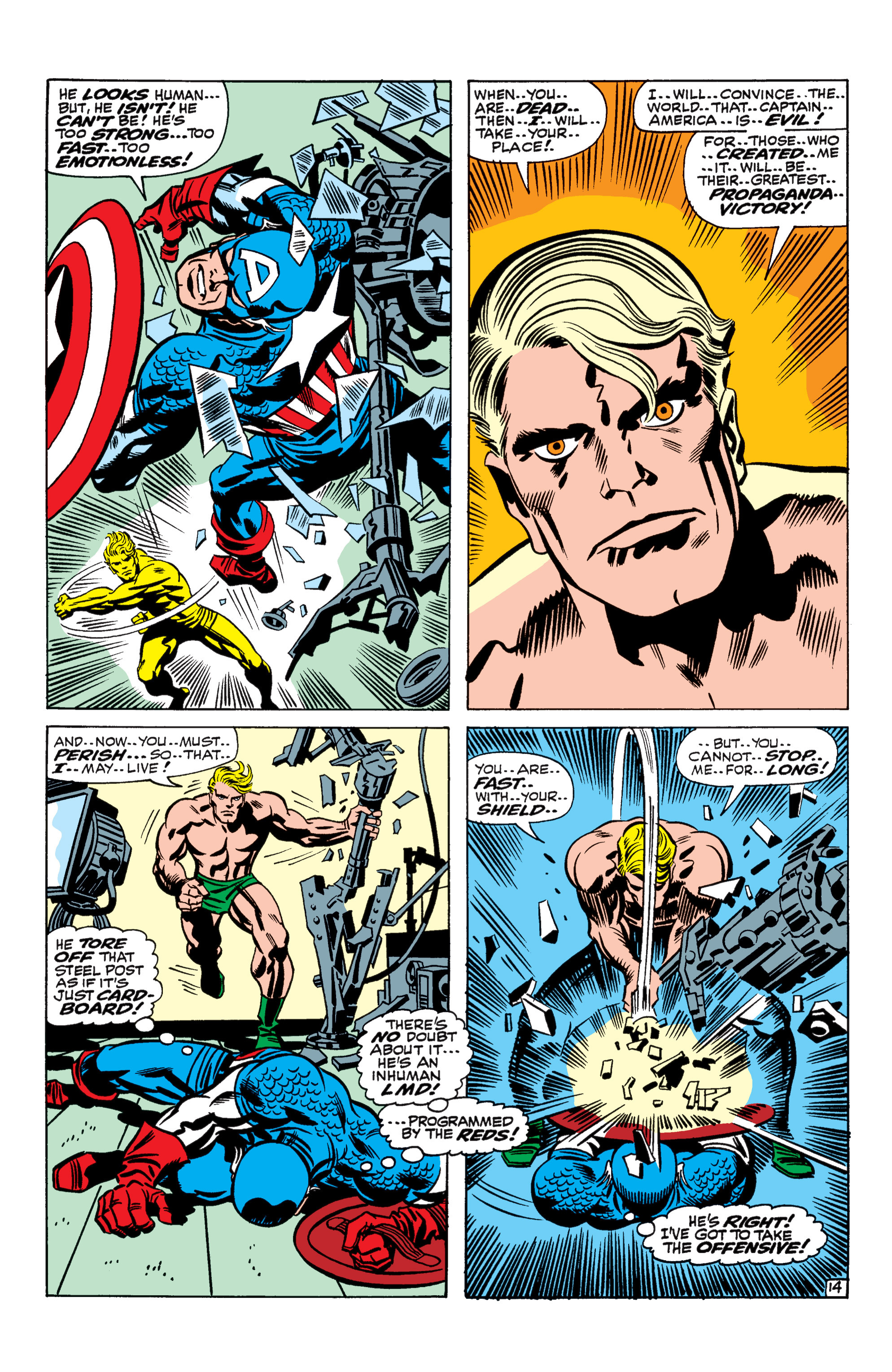 Read online Marvel Masterworks: Captain America comic -  Issue # TPB 3 (Part 2) - 24