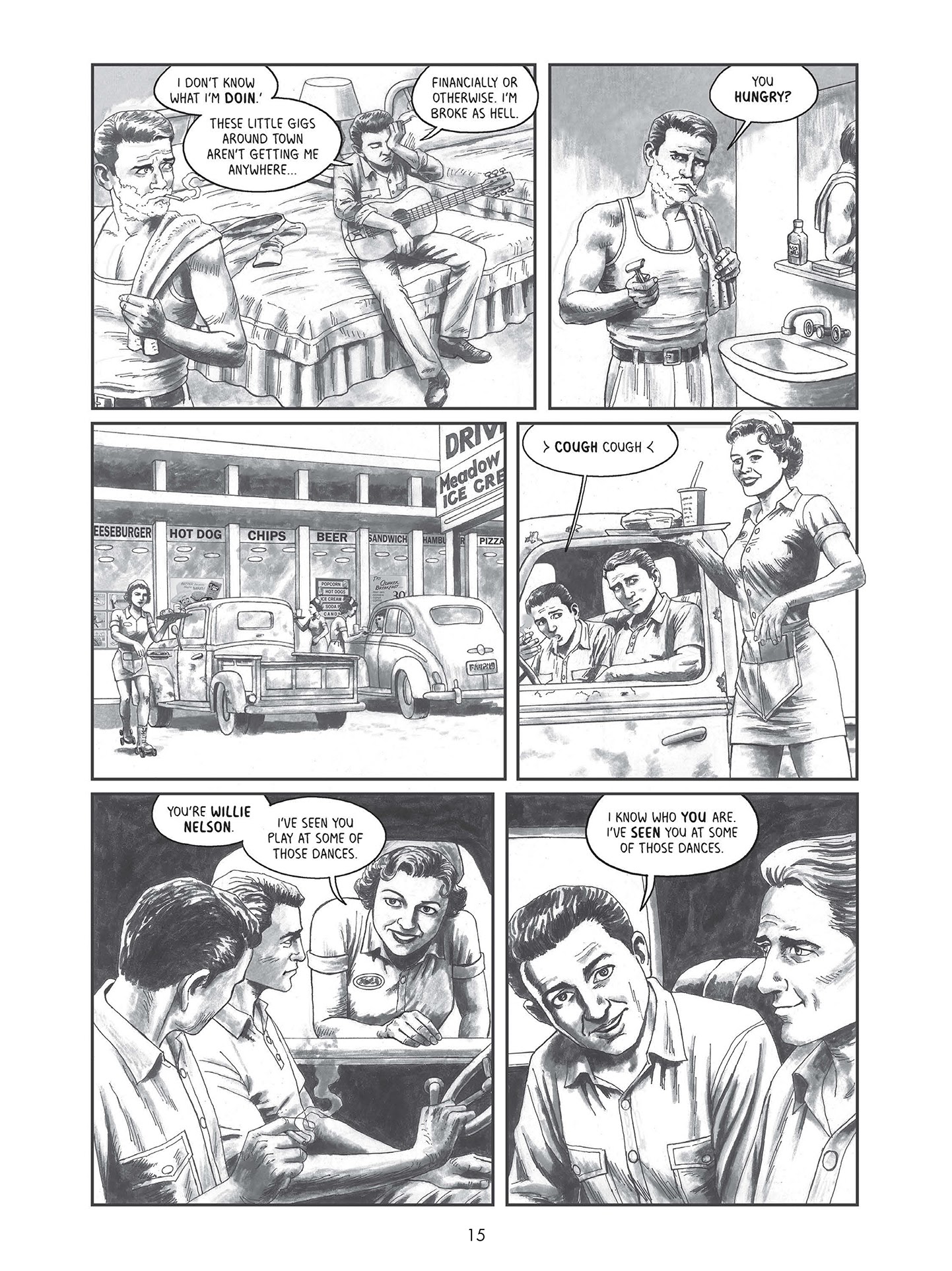 Read online Willie Nelson: A Graphic History comic -  Issue # TPB - 16