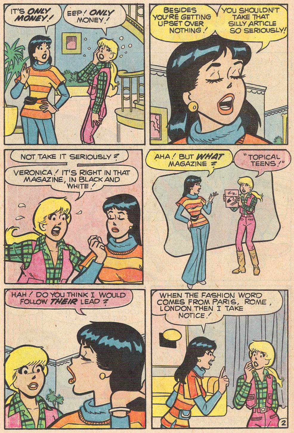 Read online Archie's Girls Betty and Veronica comic -  Issue #255 - 14