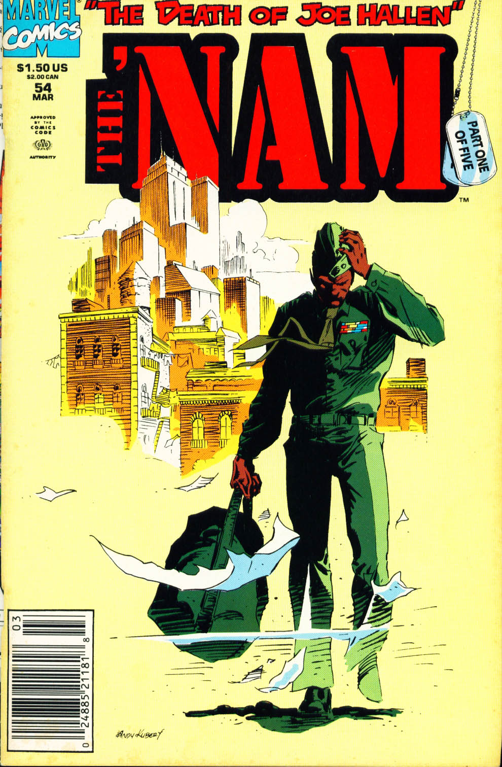 Read online The 'Nam comic -  Issue #54 - 1