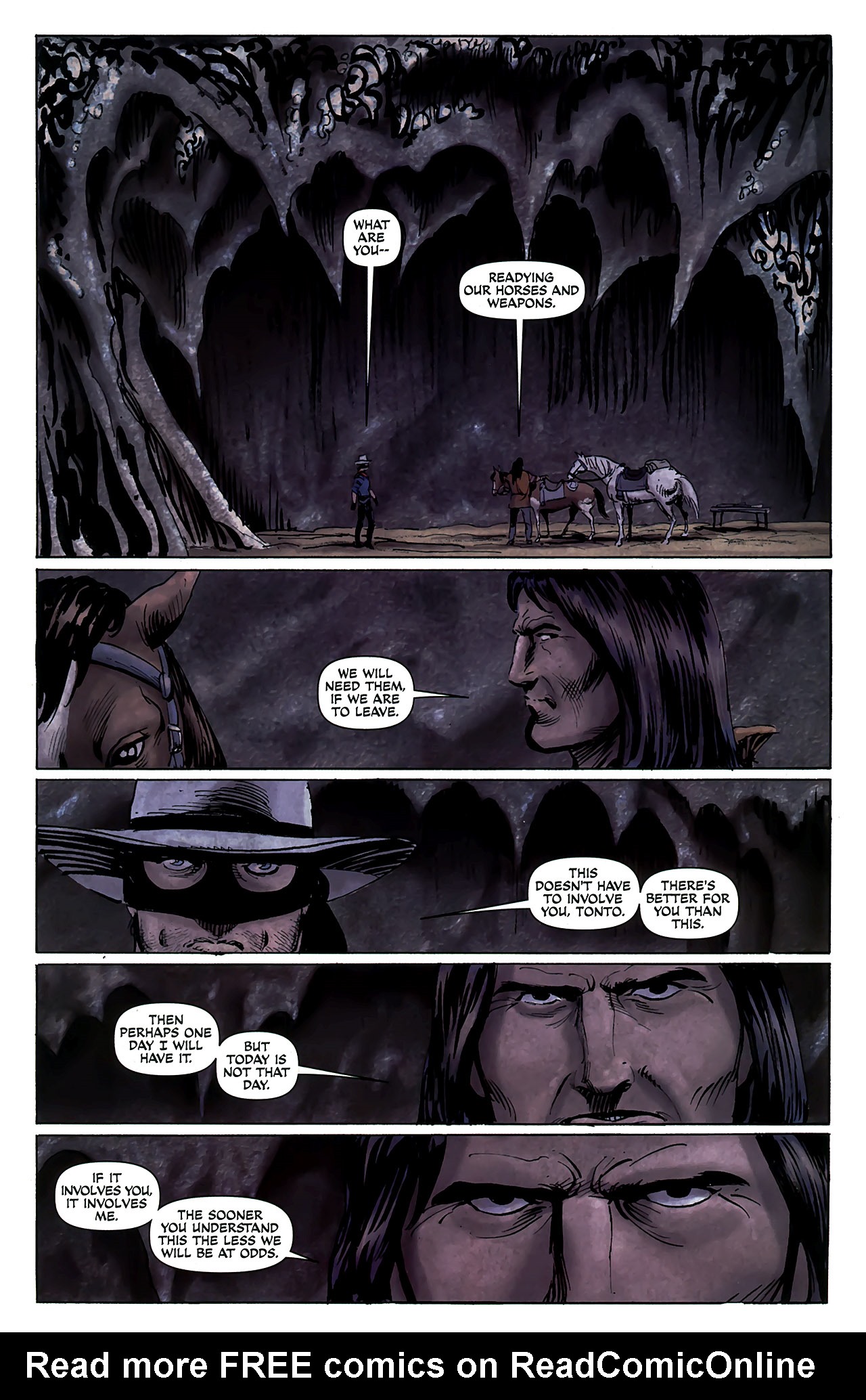 Read online The Lone Ranger (2006) comic -  Issue #20 - 21