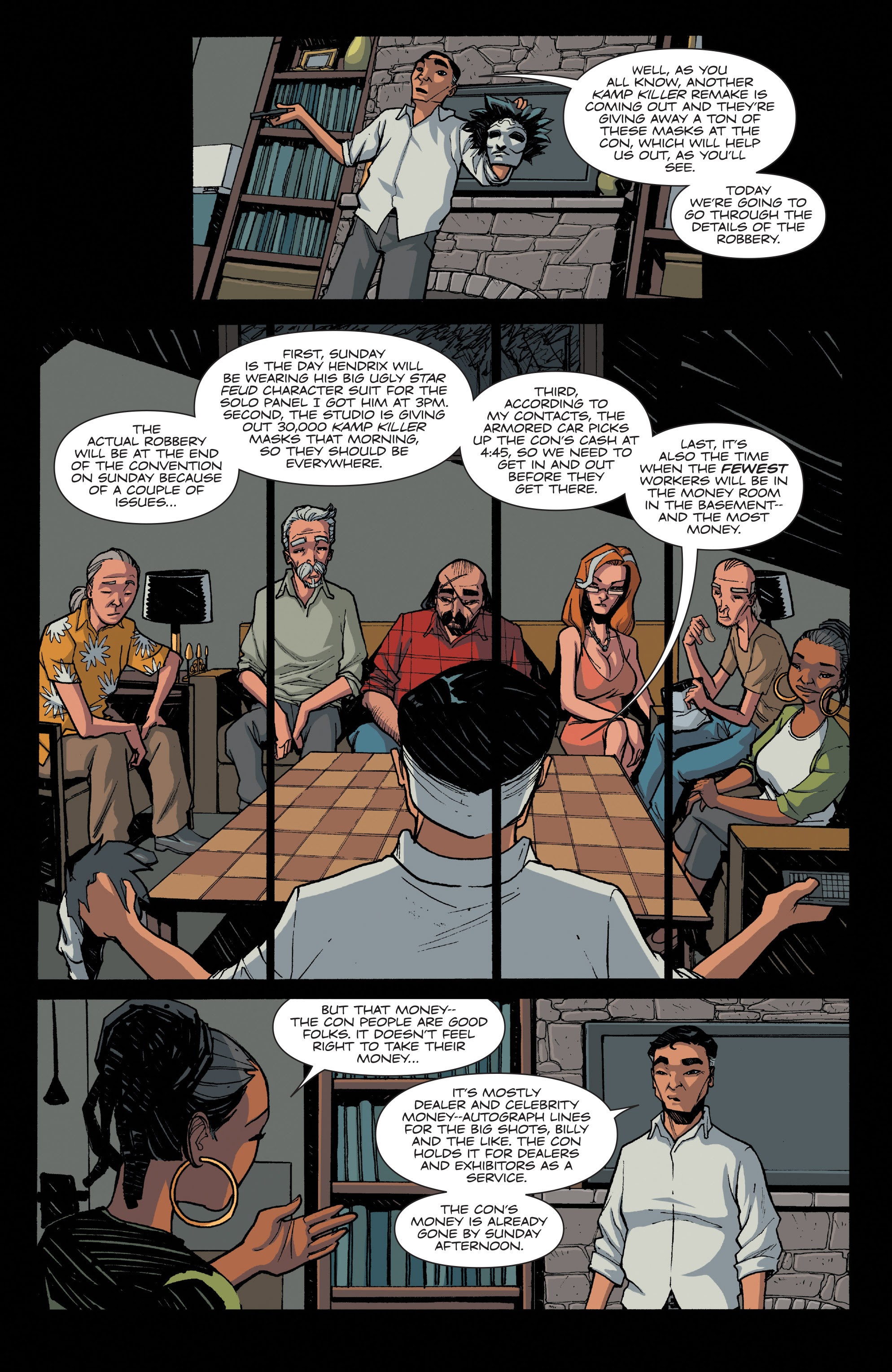 Read online Palmiotti & Brady's The Big Con Job comic -  Issue #3 - 5