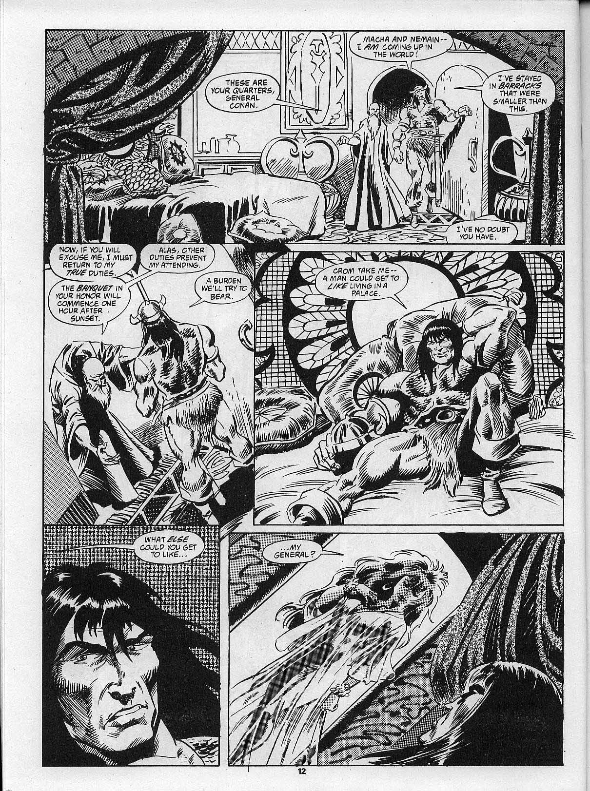 Read online The Savage Sword Of Conan comic -  Issue #201 - 14