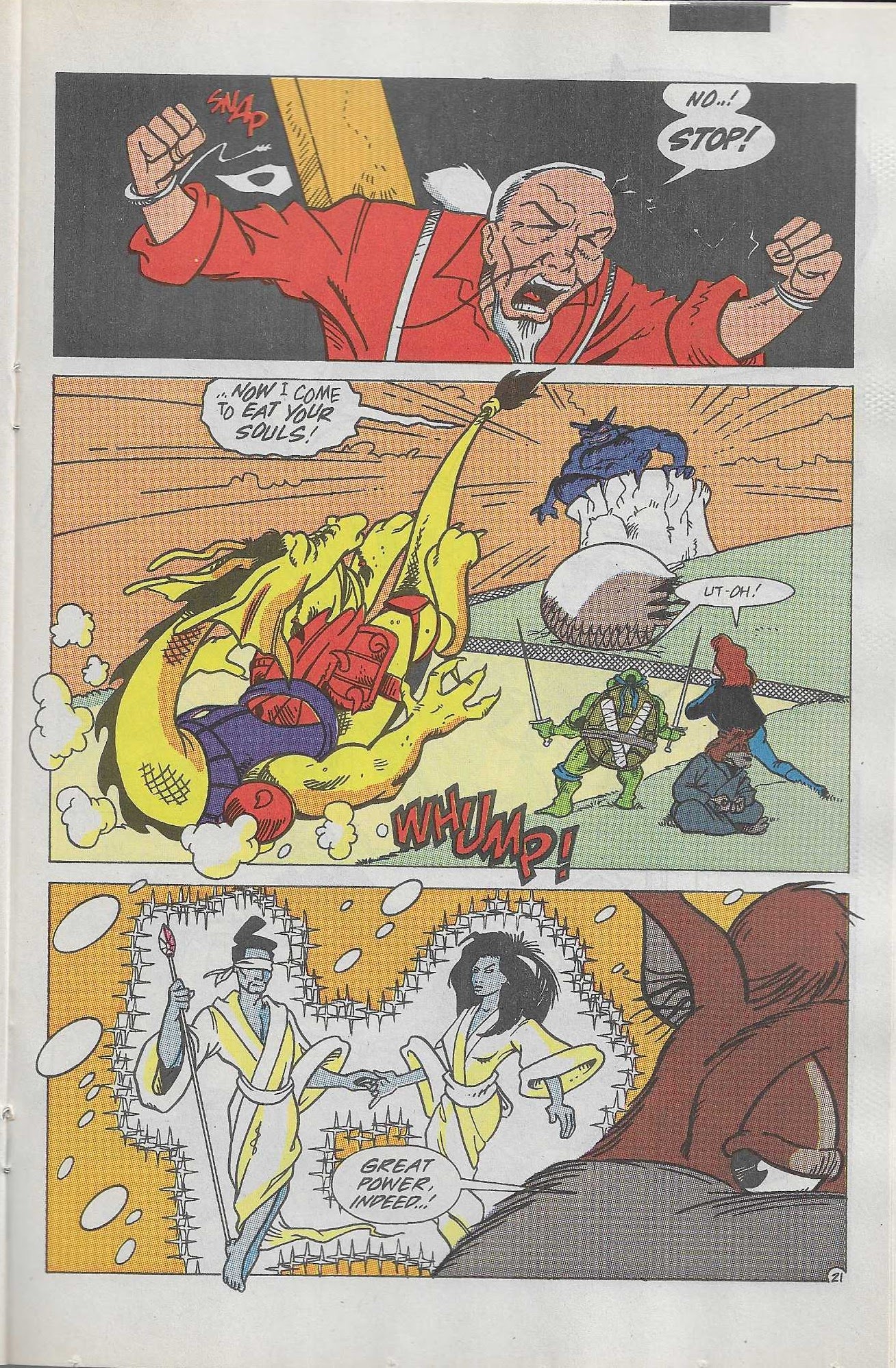 Read online Teenage Mutant Ninja Turtles Adventures (1989) comic -  Issue #30 - 23
