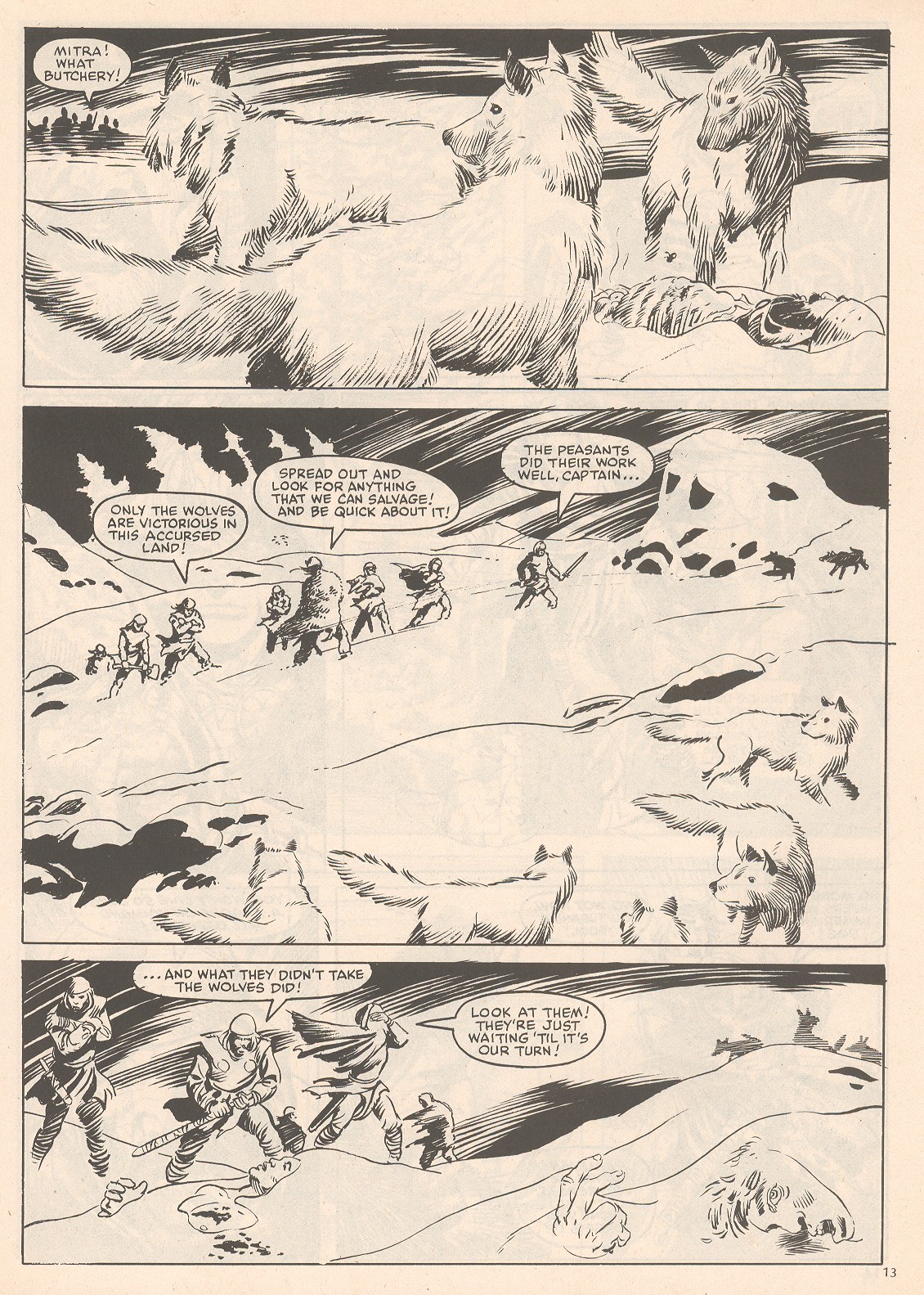 Read online The Savage Sword Of Conan comic -  Issue #105 - 13