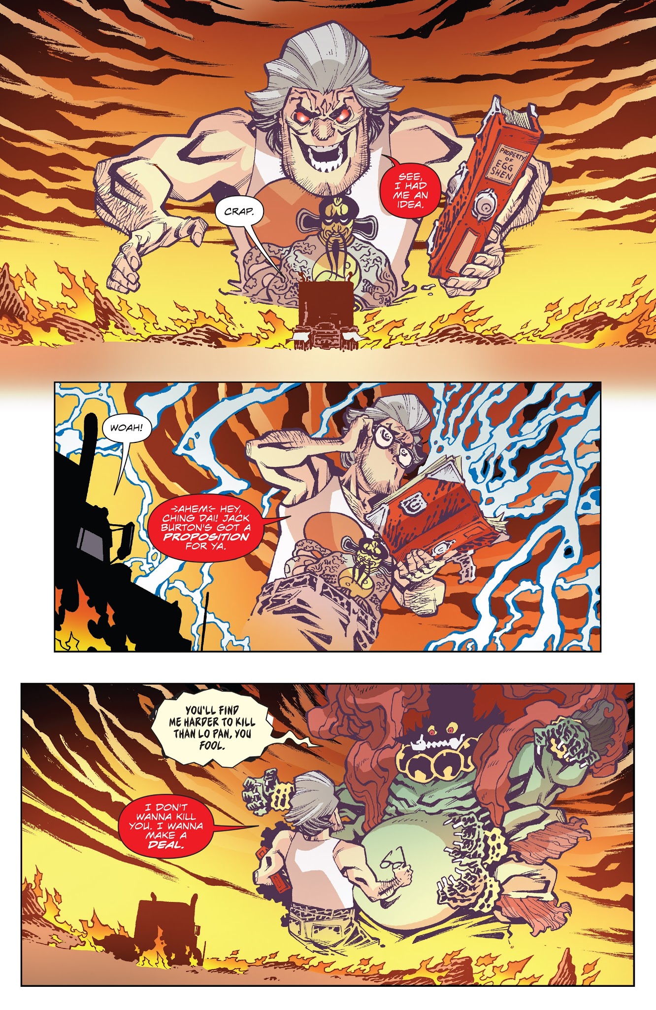 Read online Big Trouble in Little China: Old Man Jack comic -  Issue #3 - 17