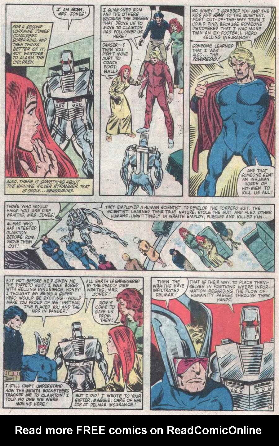 Read online ROM (1979) comic -  Issue #22 - 7