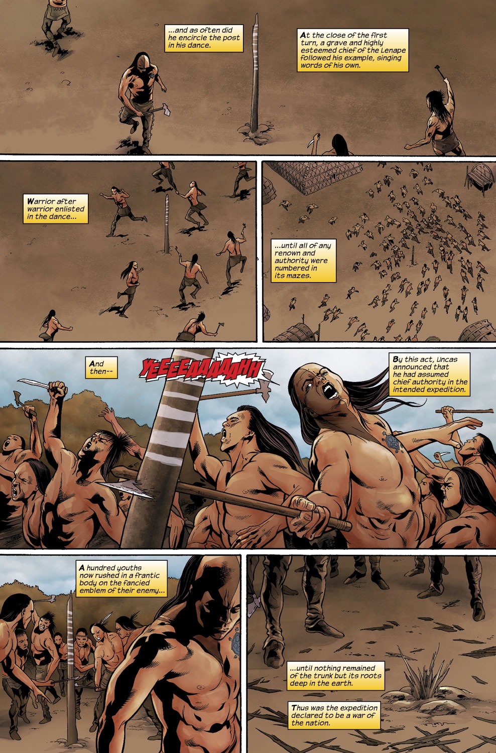 Read online The Last of the Mohicans comic -  Issue #6 - 6