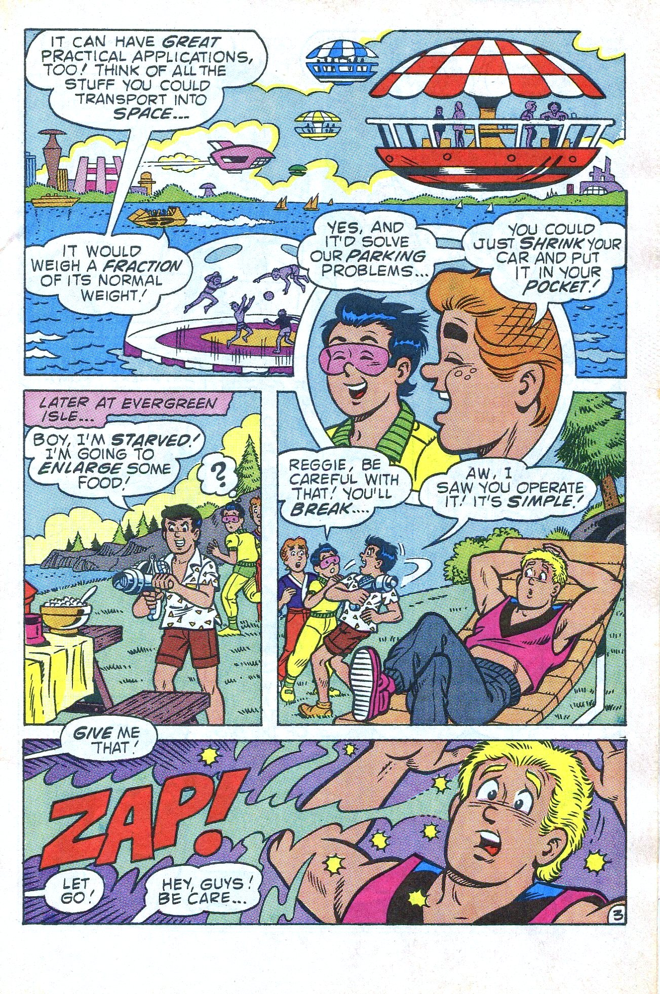 Read online Archie 3000! (1989) comic -  Issue #4 - 5