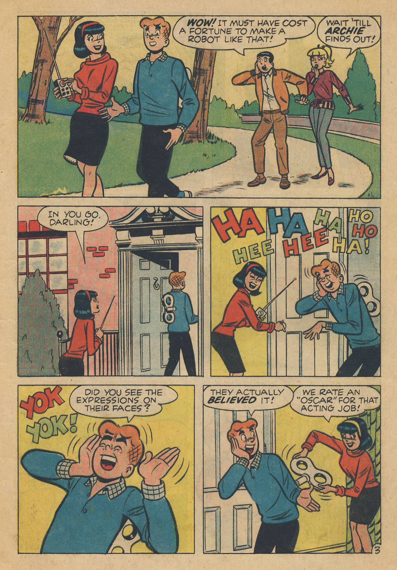 Read online Pep Comics comic -  Issue #191 - 5