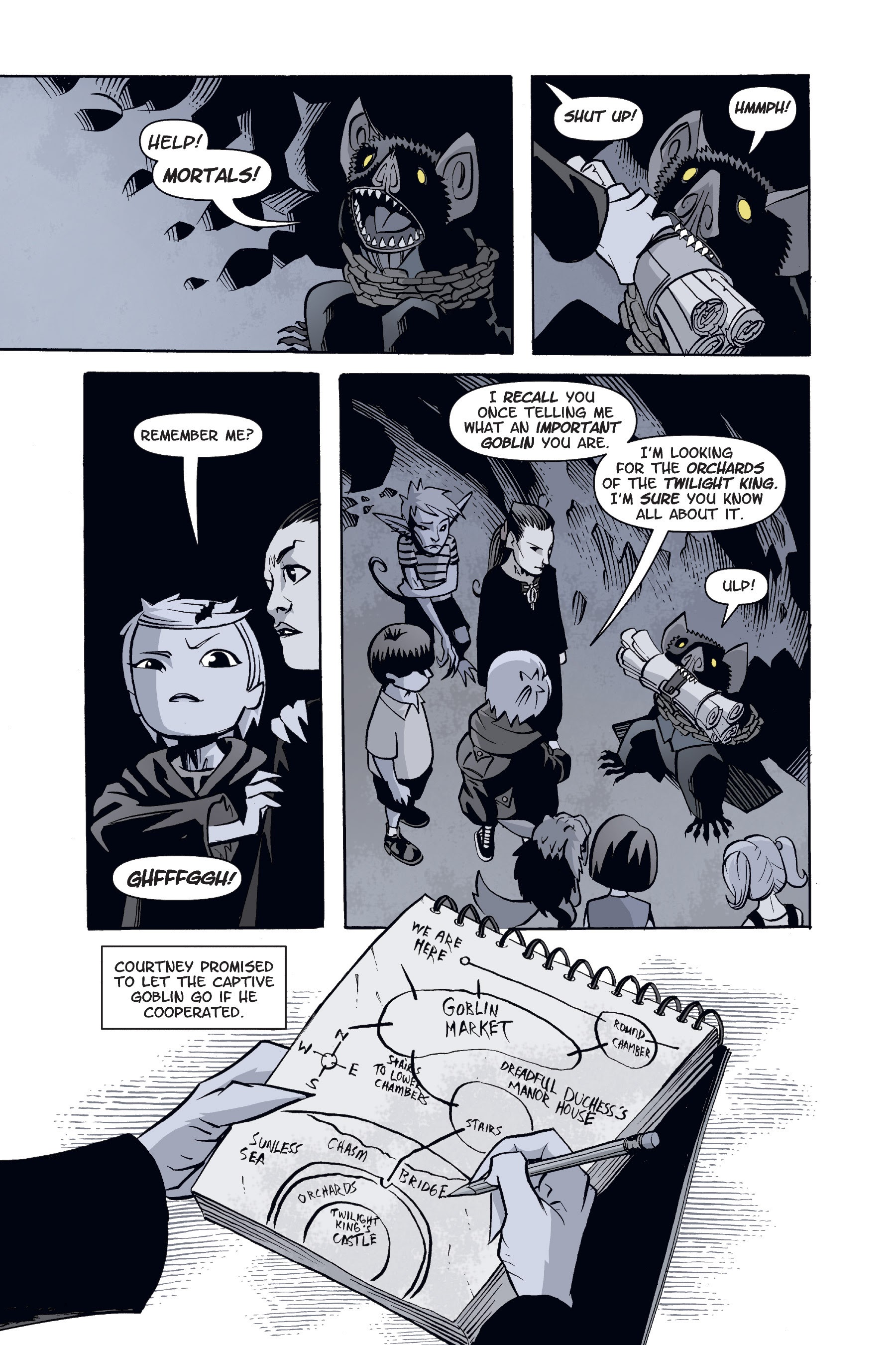 Read online Courtney Crumrin and the Twilight Kingdom comic -  Issue #3 - 7