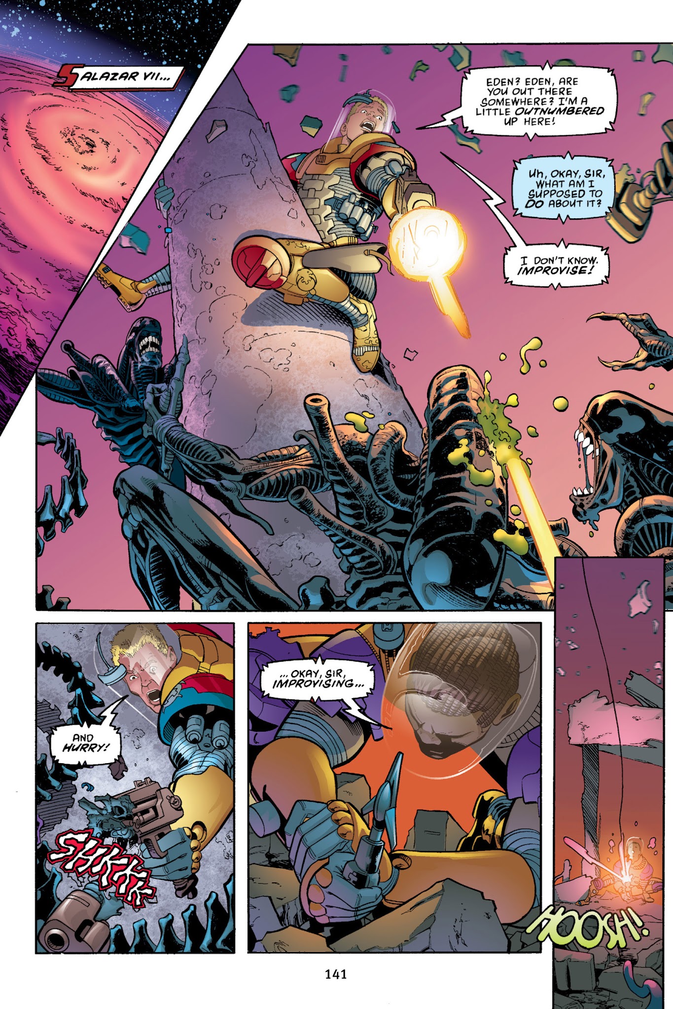 Read online Aliens Omnibus comic -  Issue # TPB 6 - 140