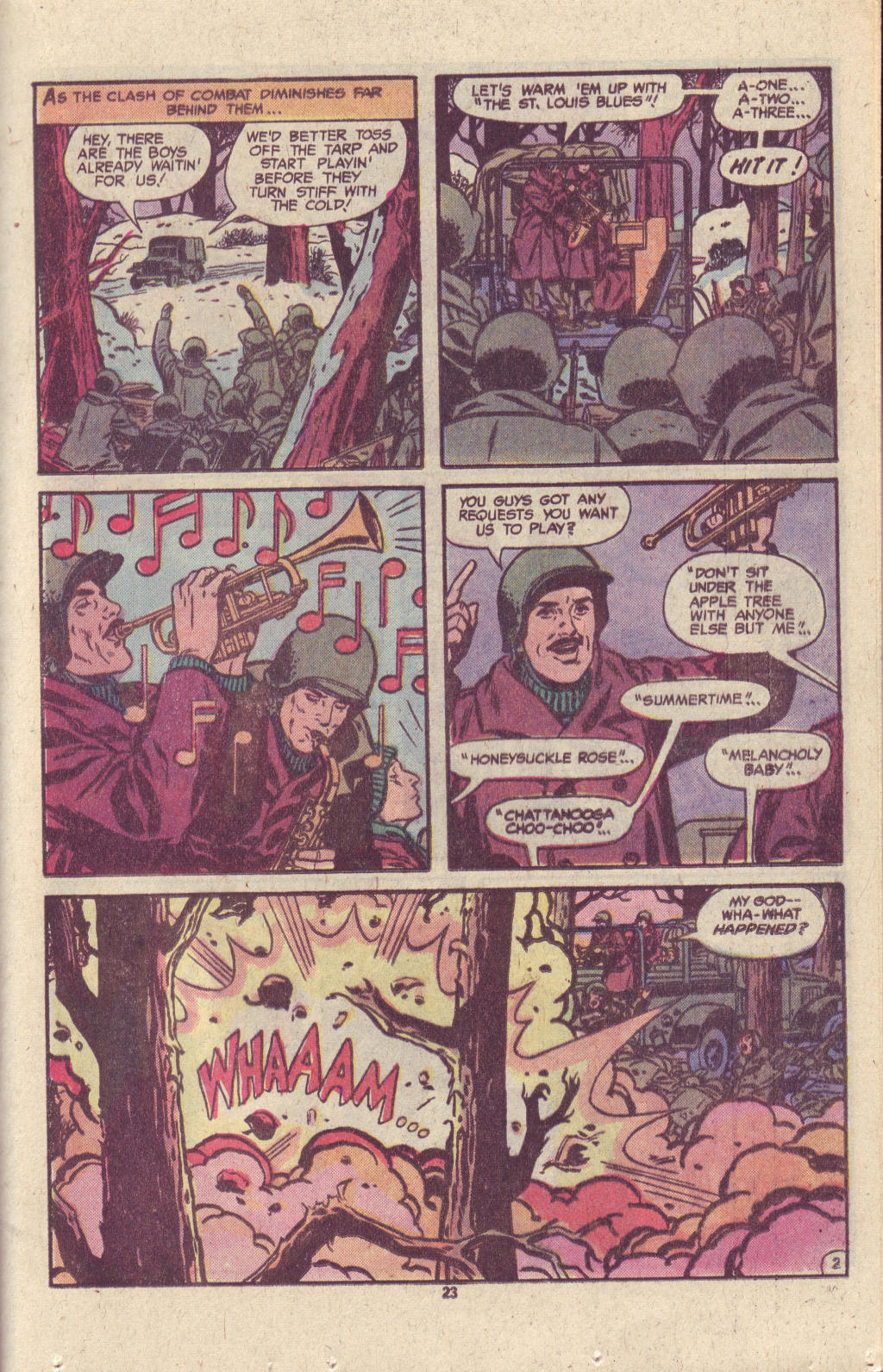 Read online G.I. Combat (1952) comic -  Issue #213 - 23