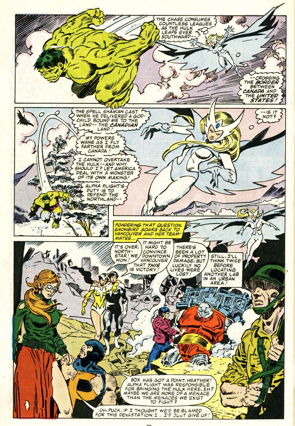 Read online Alpha Flight (1983) comic -  Issue #29 - 21