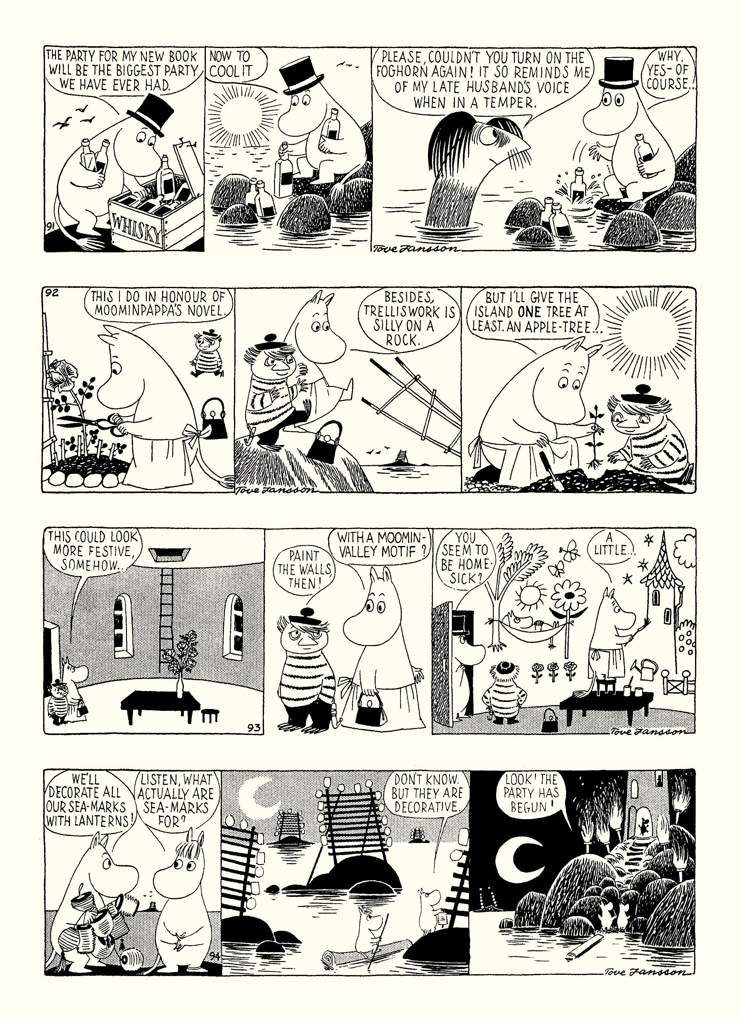 Read online Moomin: The Complete Tove Jansson Comic Strip comic -  Issue # TPB 3 - 78