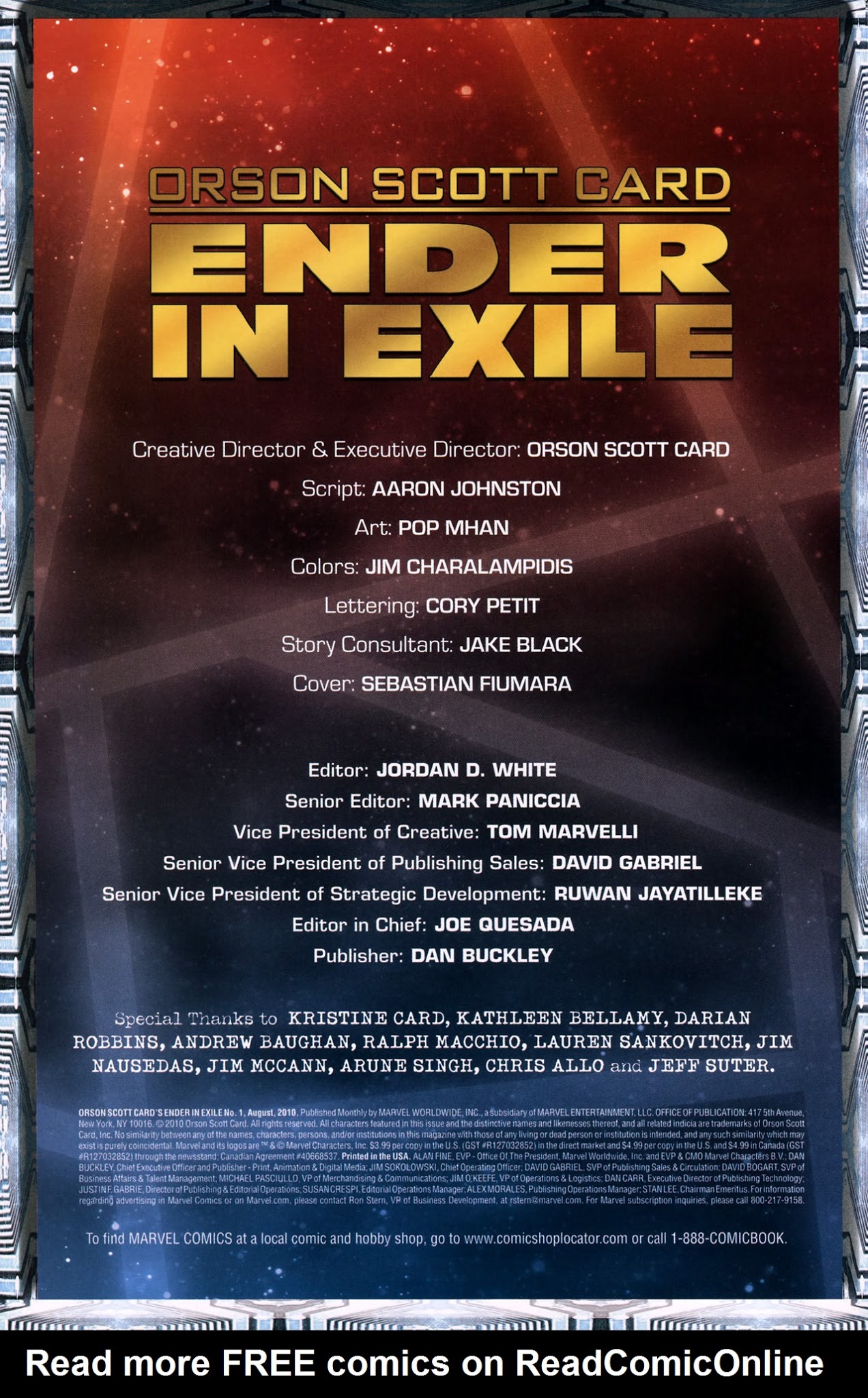 Read online Ender in Exile comic -  Issue #1 - 2
