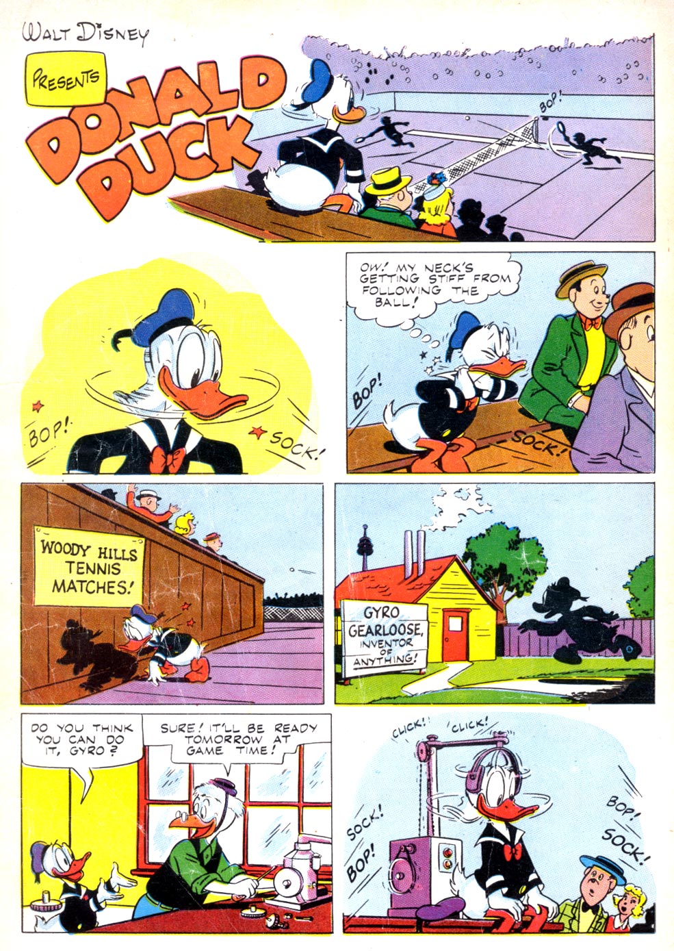 Read online Walt Disney's Donald Duck (1952) comic -  Issue #36 - 36