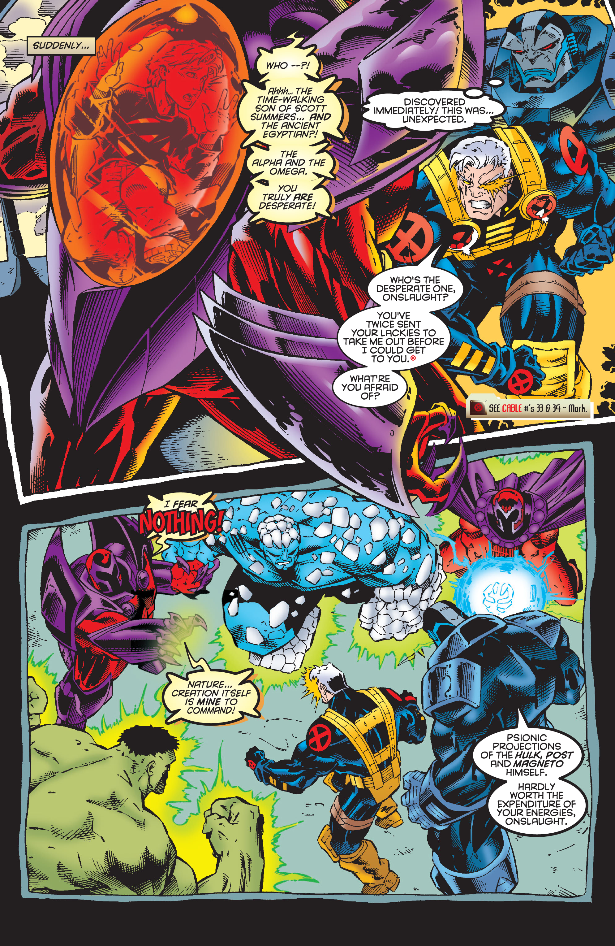 Read online X-Men Milestones: Onslaught comic -  Issue # TPB (Part 3) - 100