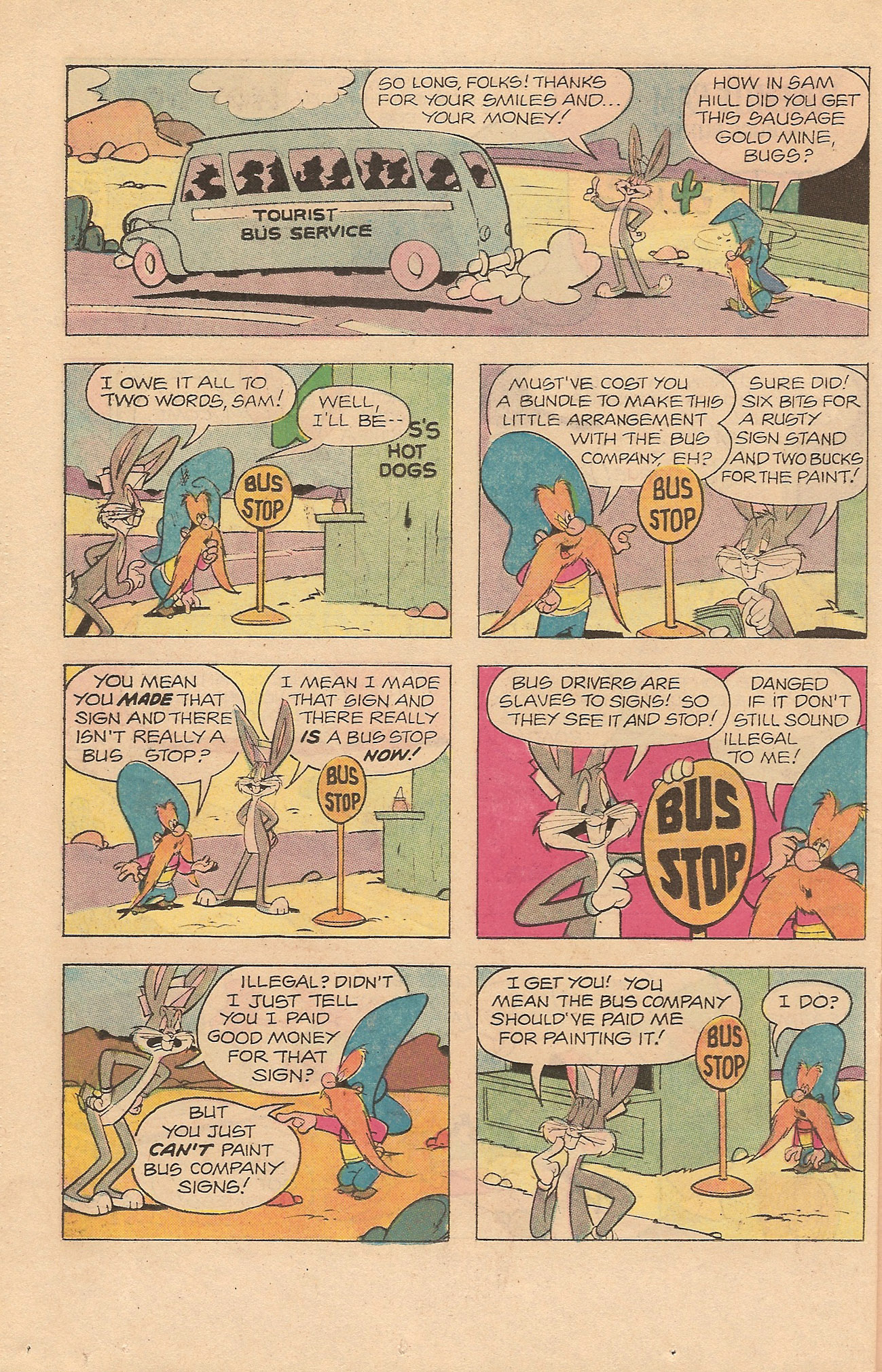 Read online Yosemite Sam and Bugs Bunny comic -  Issue #35 - 26