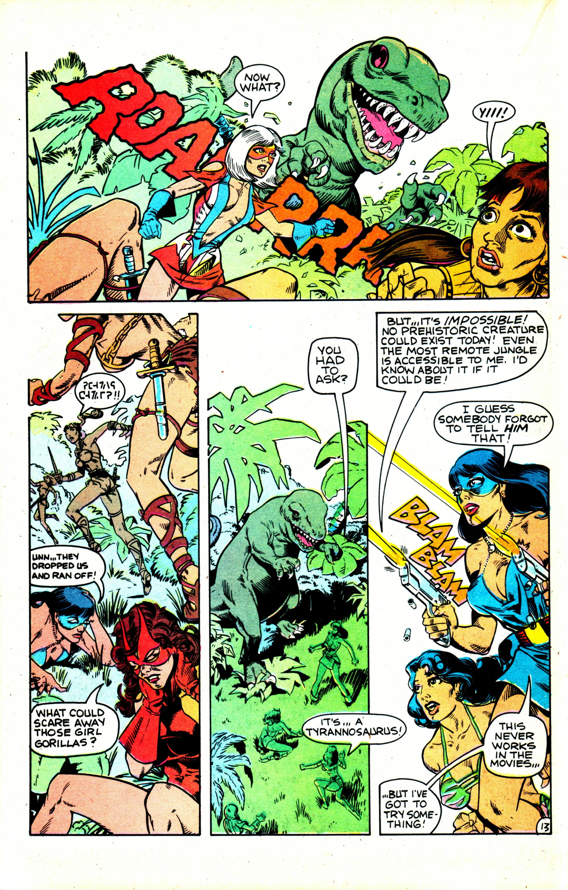 Read online Femforce comic -  Issue #1 - 16