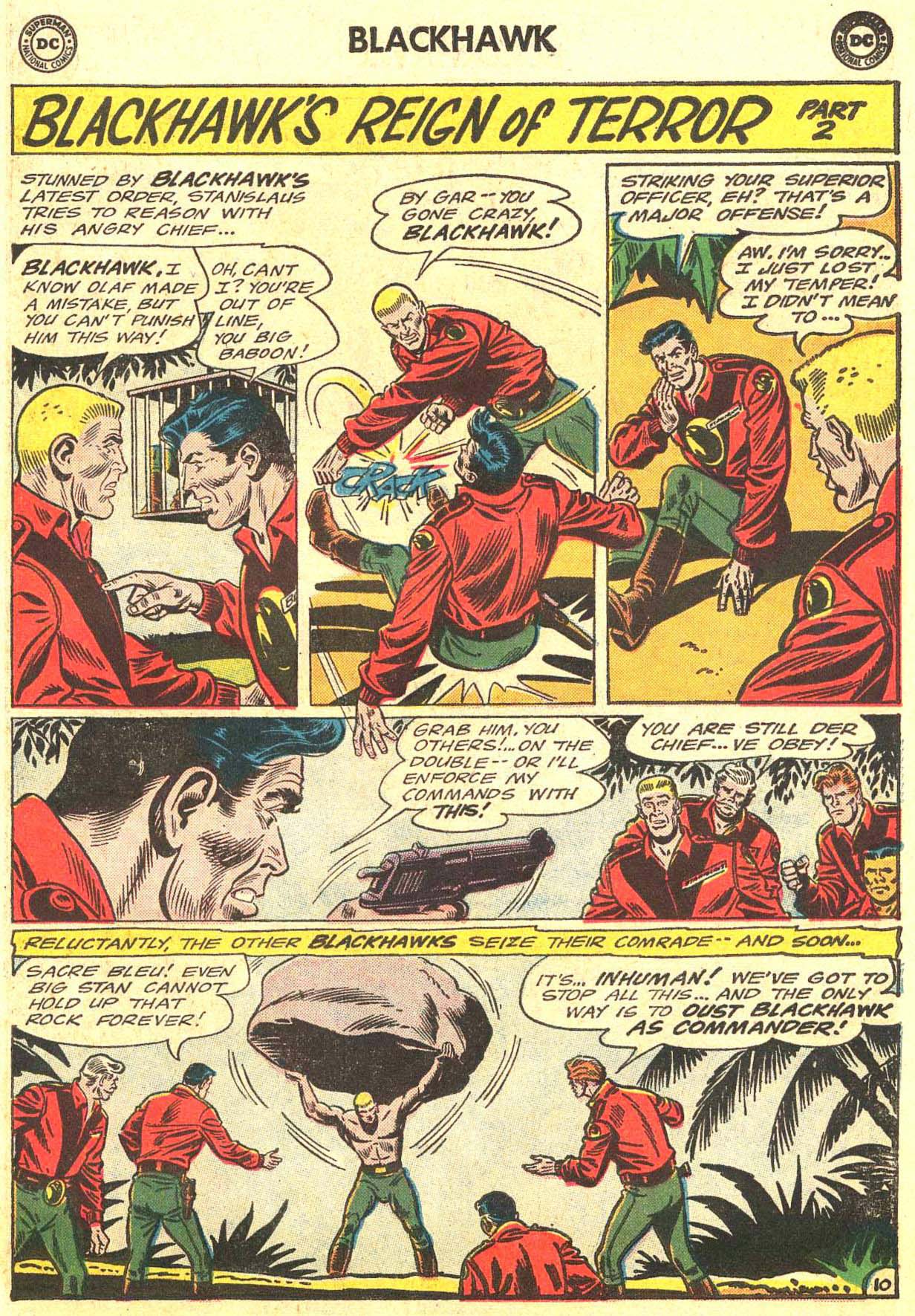 Read online Blackhawk (1957) comic -  Issue #206 - 16