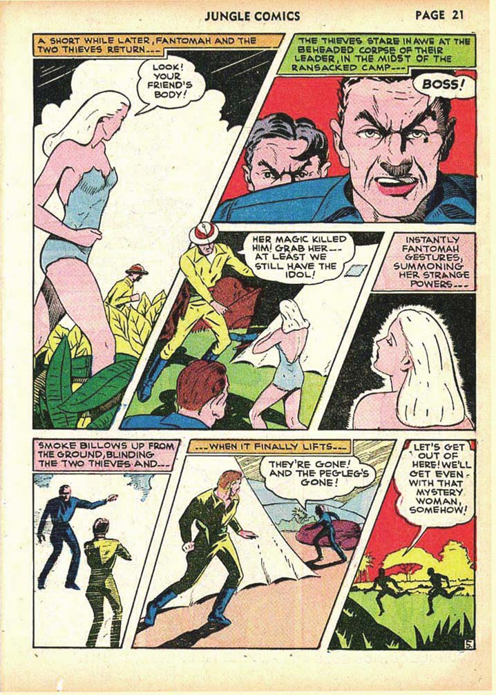 Read online Jungle Comics comic -  Issue #25 - 23