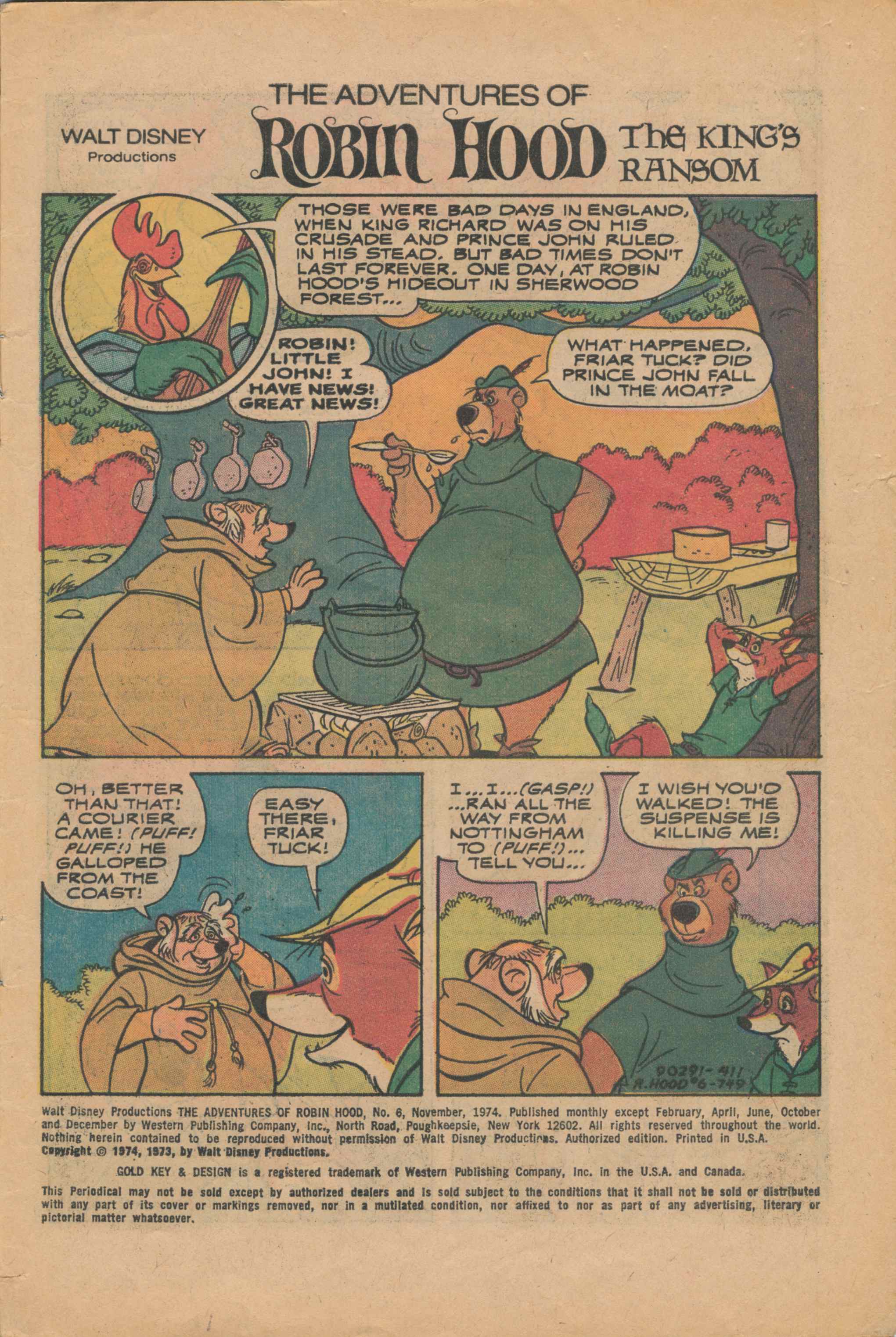 Read online The Adventures of Robin Hood comic -  Issue #6 - 3