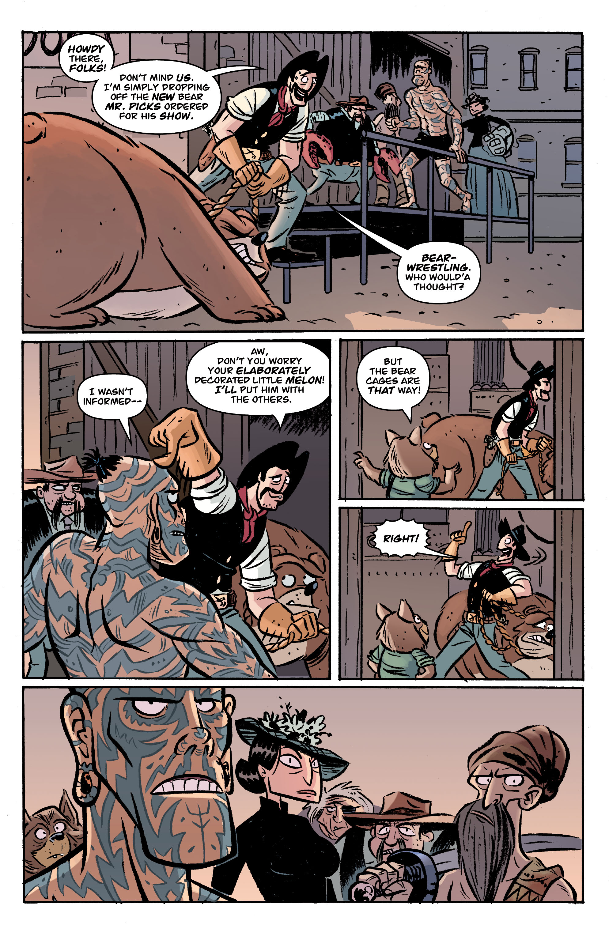 Read online Reed Gunther comic -  Issue #5 - 6